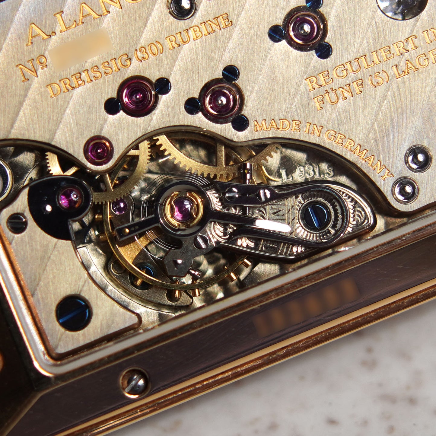 A. Lange & Söhne Cabaret, Pink Gold