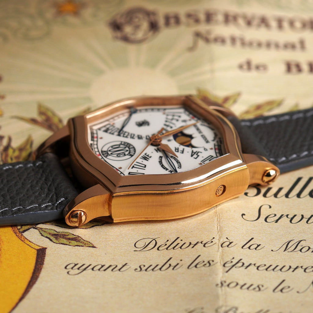 Roger Dubuis Sympathie Bi-Retrograde Calendar and Moonphase, Ref. S34 5740 5, Rose Gold