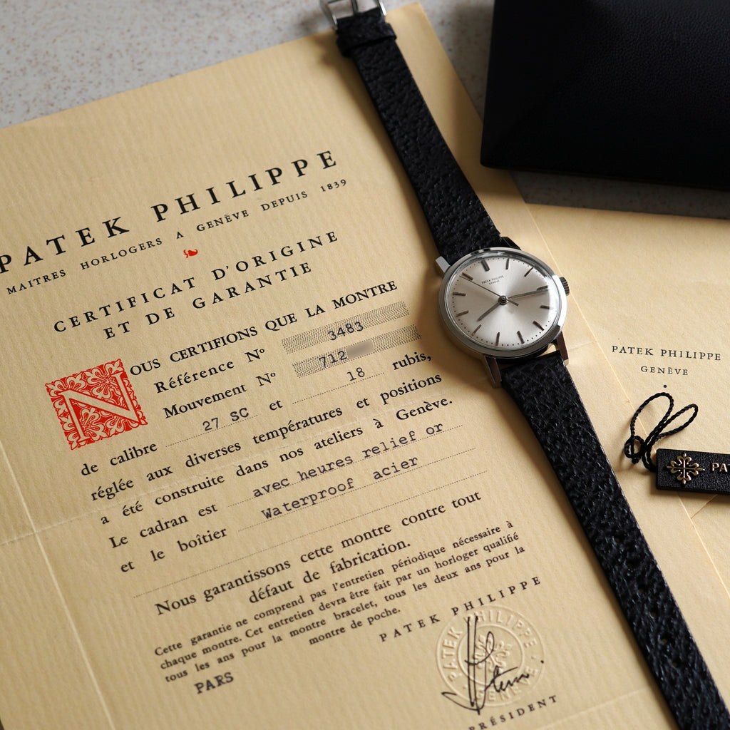 Patek Philippe Calatrava, Ref. 3483, Steel