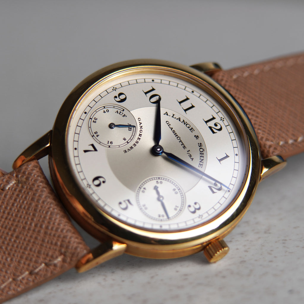 A. Lange & Sohne 1815 Up/Down First Generation, Ref. 221.021, Yellow Gold