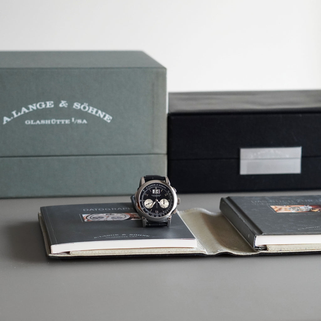 A. Lange & Sohne First Generation Datograph, Ref. 403.035, Platinum