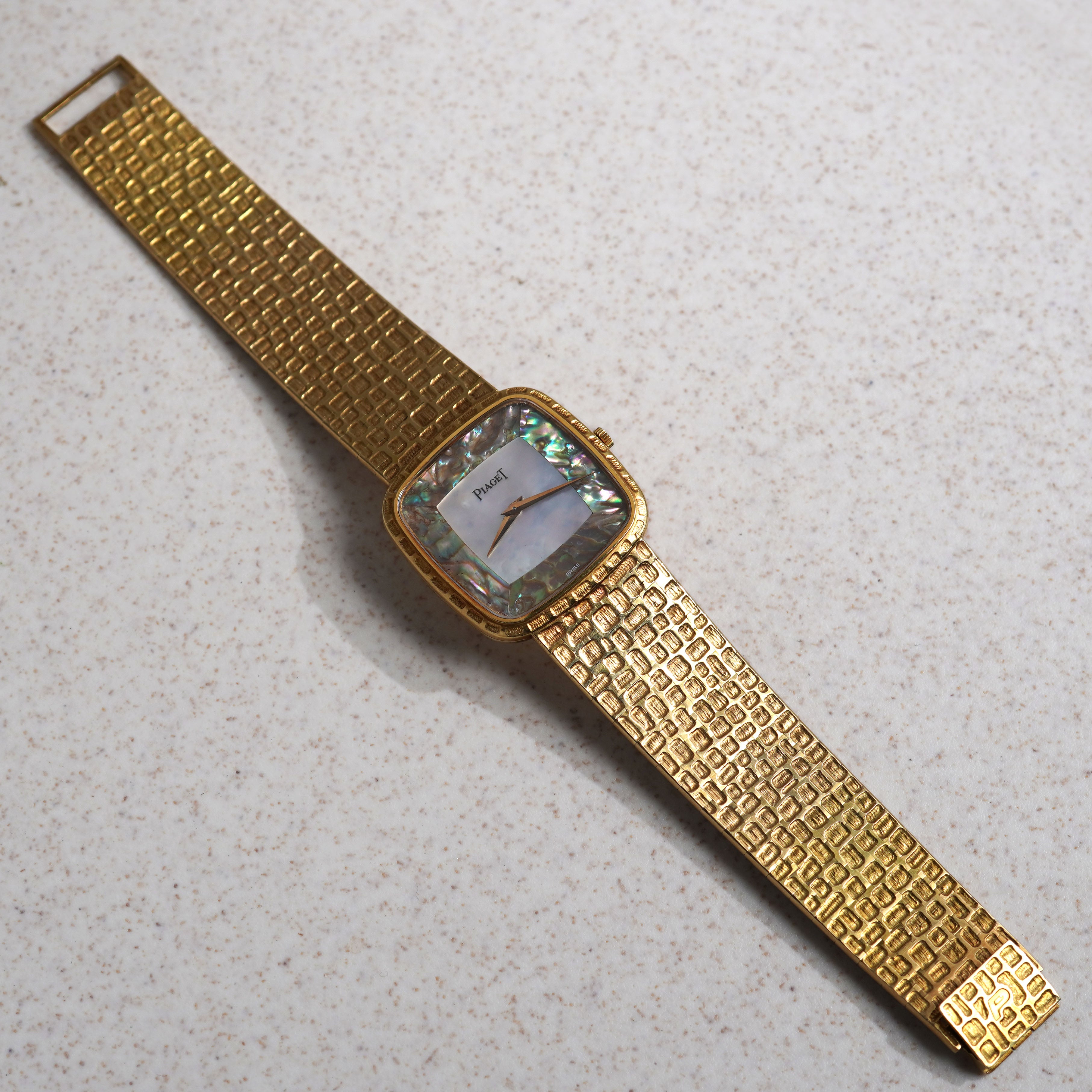 Piaget Ref. 9771 A20, Shell dial, Yellow Gold