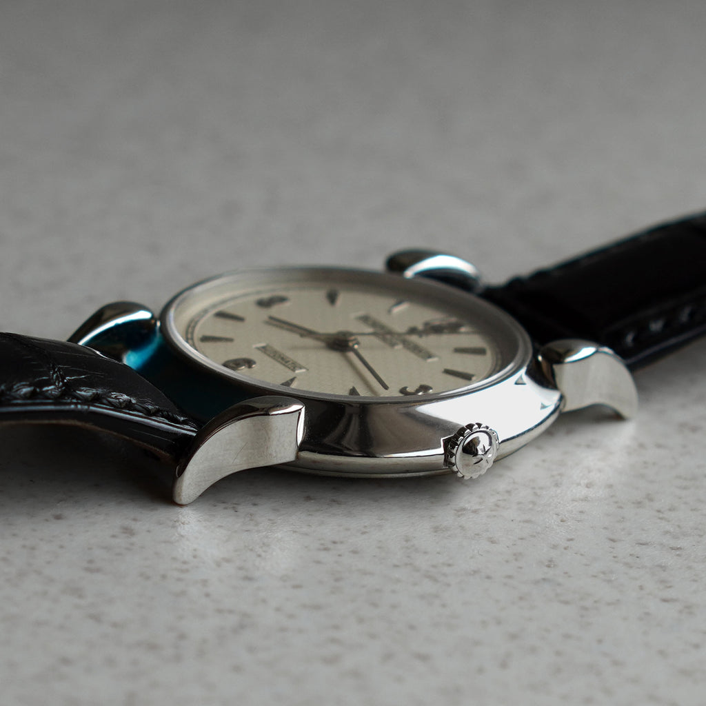 Vacheron Constantin Les Historiques Automatic, Cow Horn lugs, Ref. 48003, Platinum