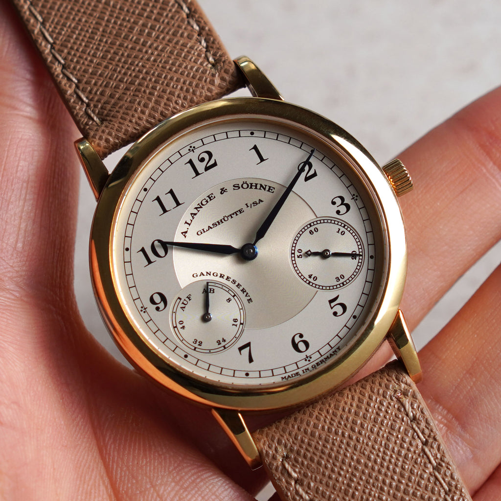A. Lange & Sohne 1815 Up/Down First Generation, Ref. 221.021, Yellow Gold