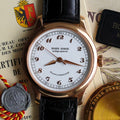 Roger Dubuis H37 Hommage White Enamel Dial, Rose Gold