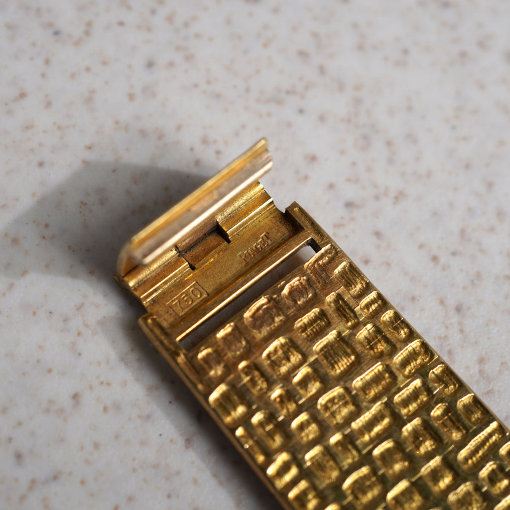 Piaget Ref. 9771 A20, Shell dial, Yellow Gold