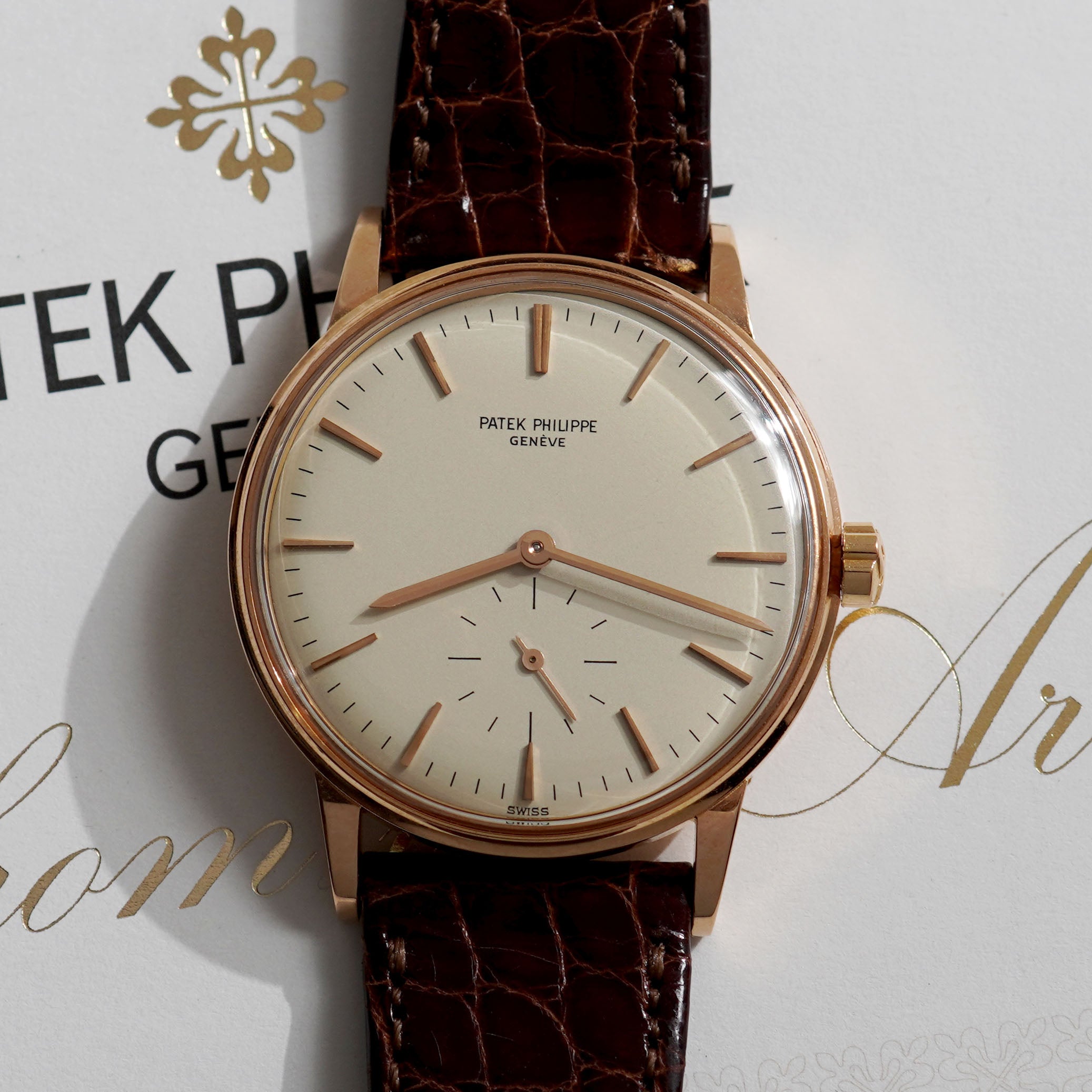 Patek Philippe Calatrava, Ref. 3425R, Rose Gold