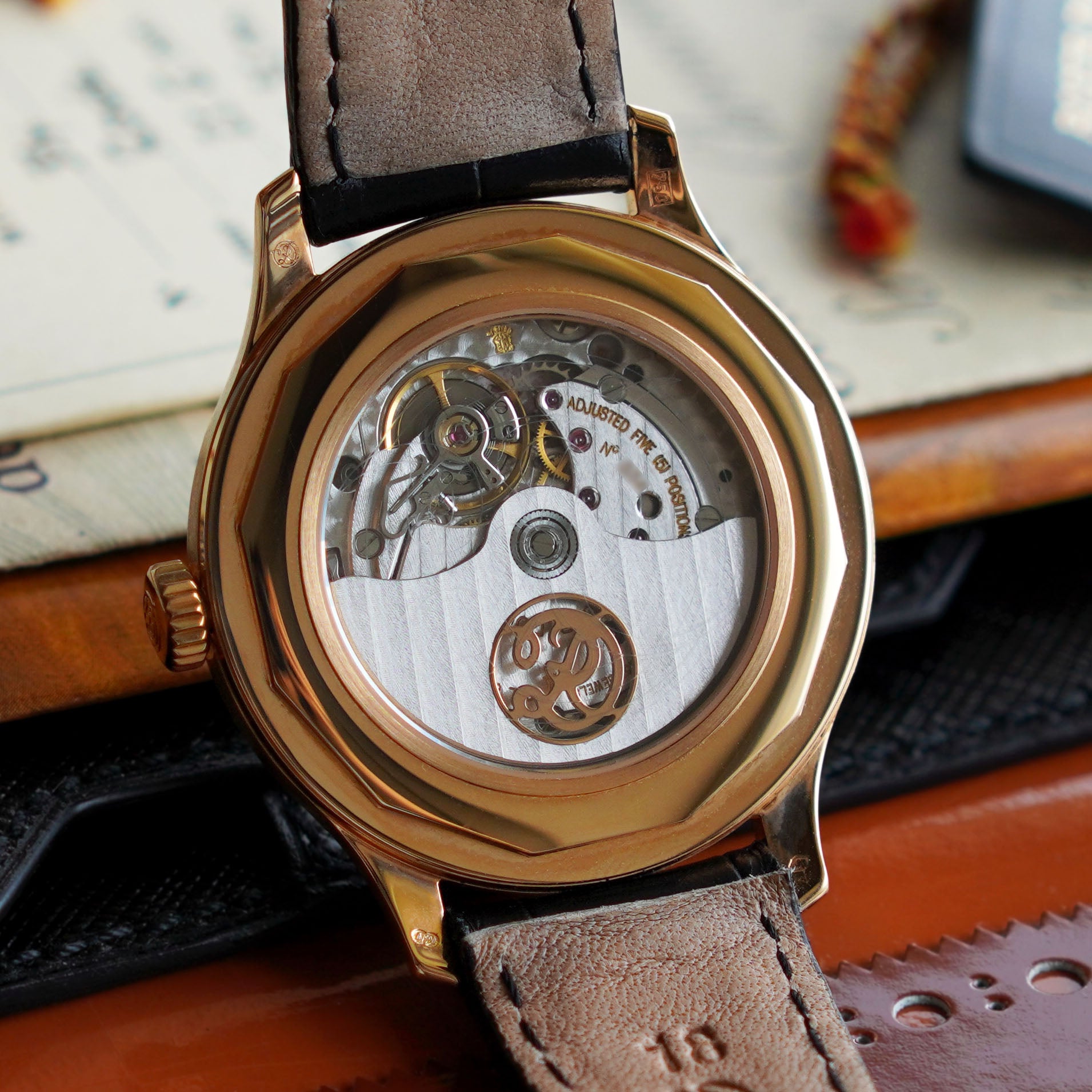 Roger Dubuis H37 Hommage White Enamel Dial, Rose Gold