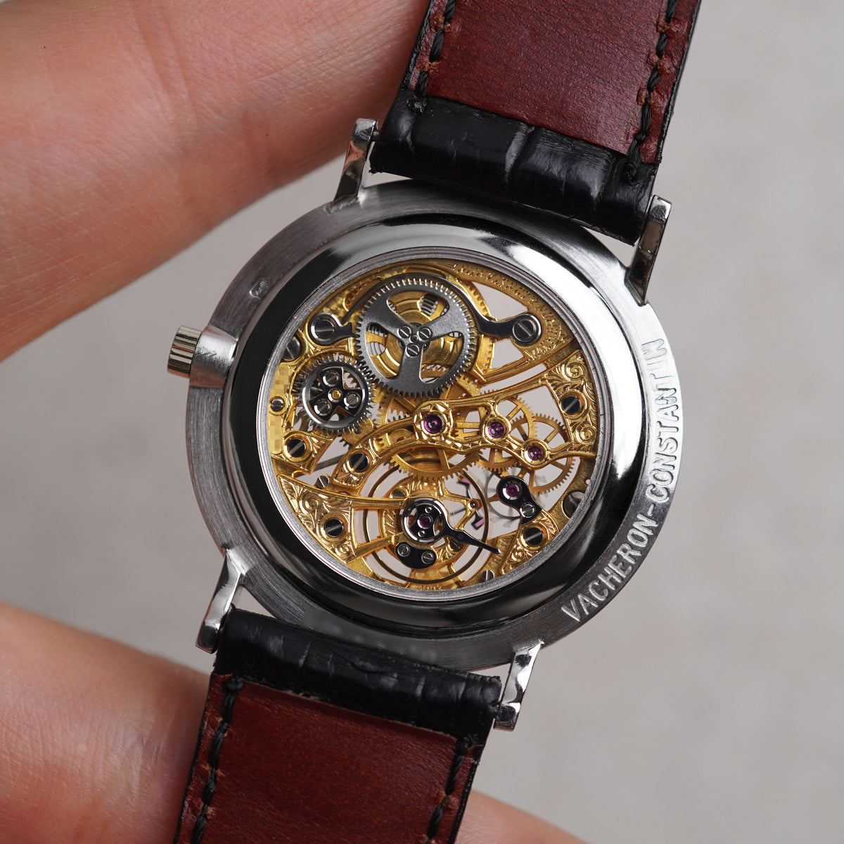 Vacheron Constantin Skeleton Wristwatch, Ref. 33014, White Gold