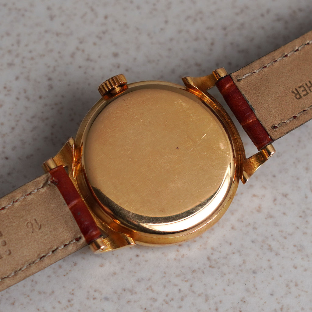 Patek Philippe Ref. 1491, "Riccio" Scroll Lugs, Pink Gold