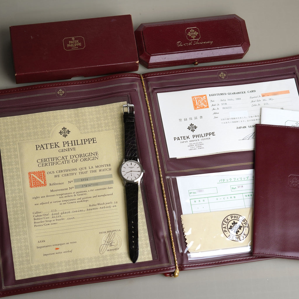 Patek Philippe Calatrava, 150th Anniversary Limited Edition, Ref. 3718, Steel