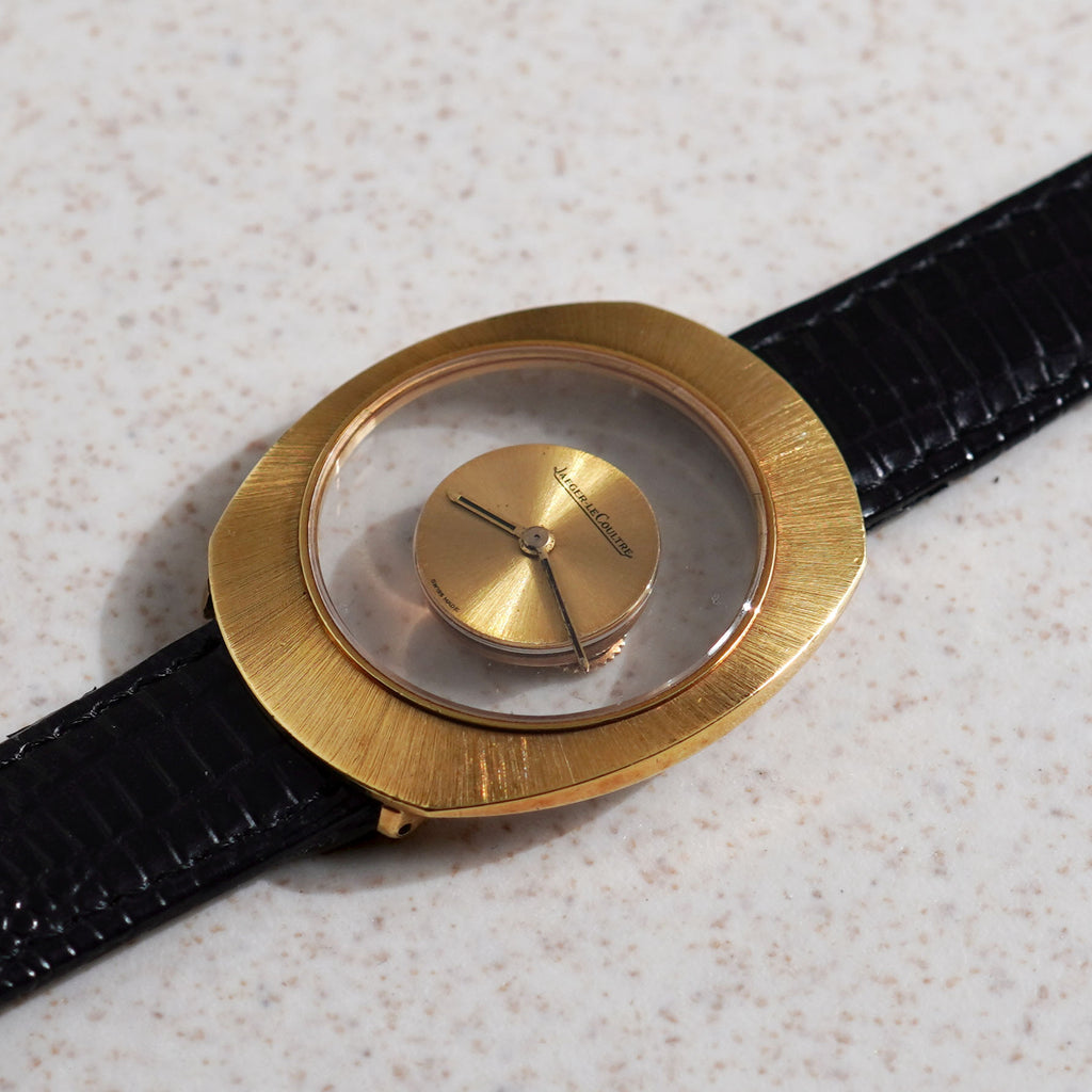Jaeger-LeCoultre “Mystery” Dial, Ref. 7675, Yellow Gold
