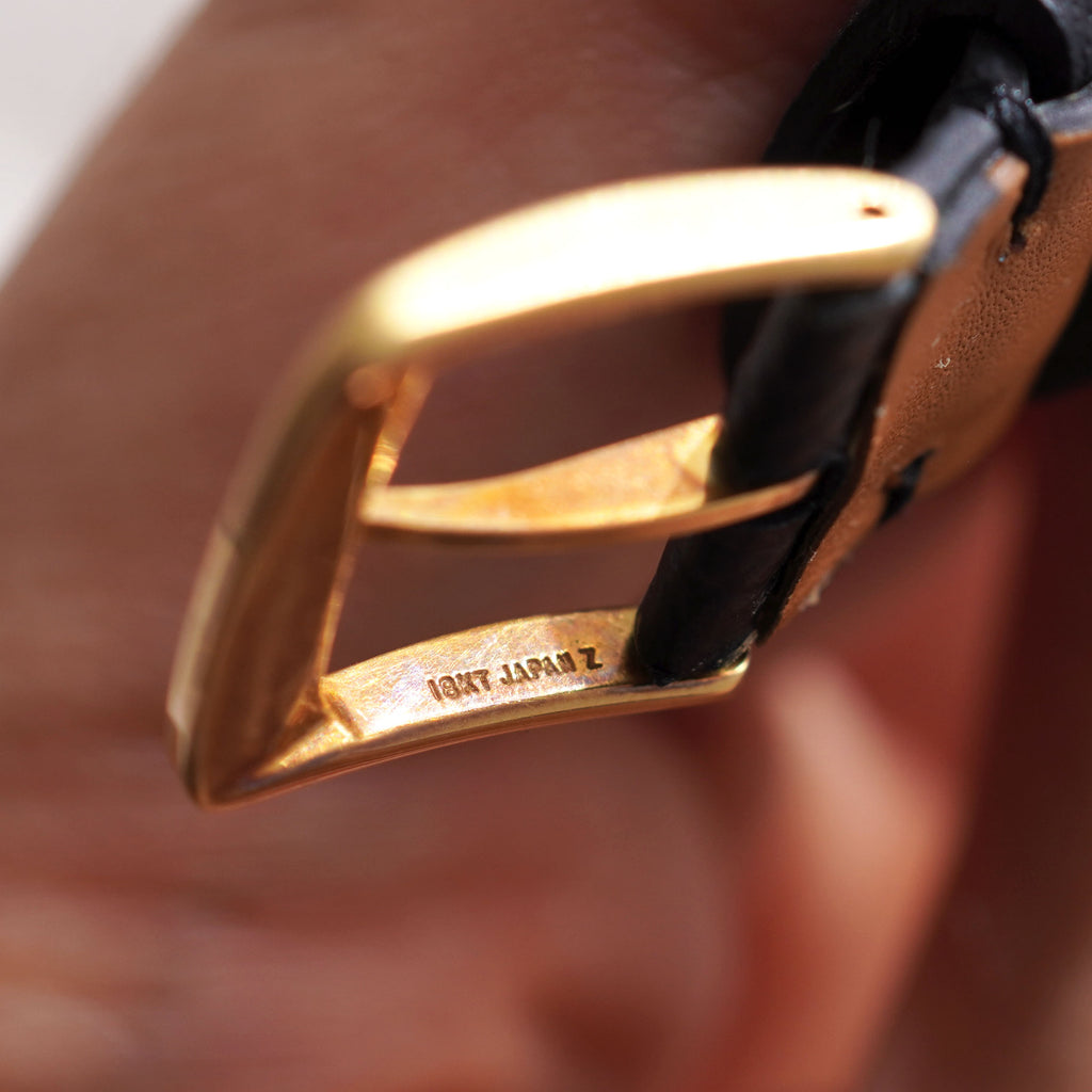 Seiko Credor Signo, Skeleton dial, Ref. GBBD998, Yellow Gold