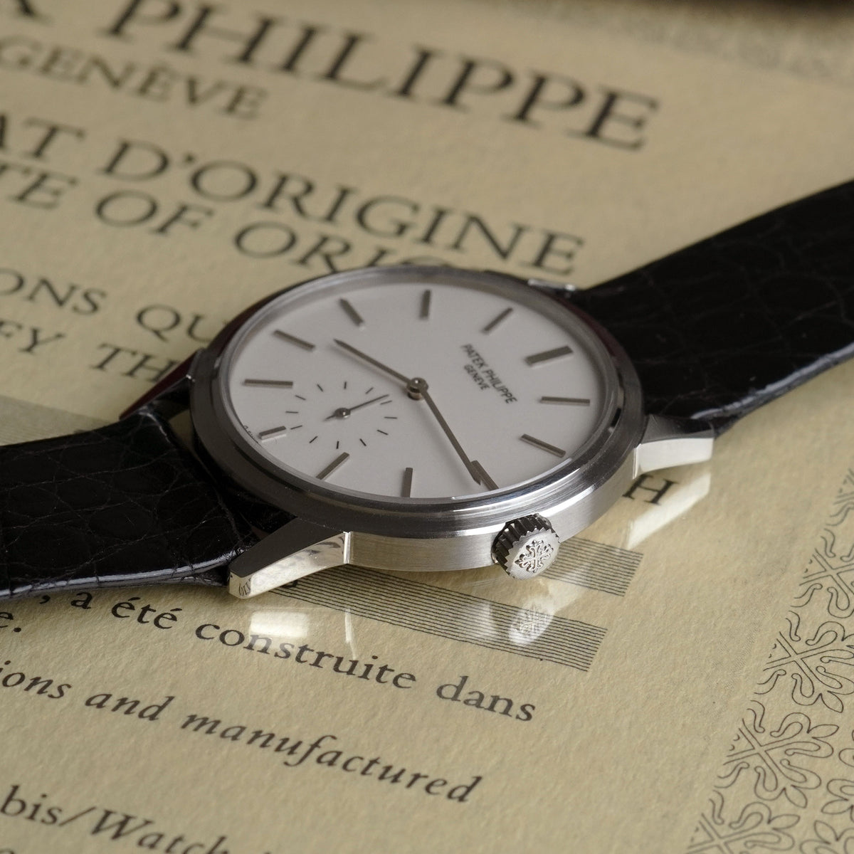 Patek Philippe Calatrava, 150th Anniversary Limited Edition, Ref. 3718, Steel