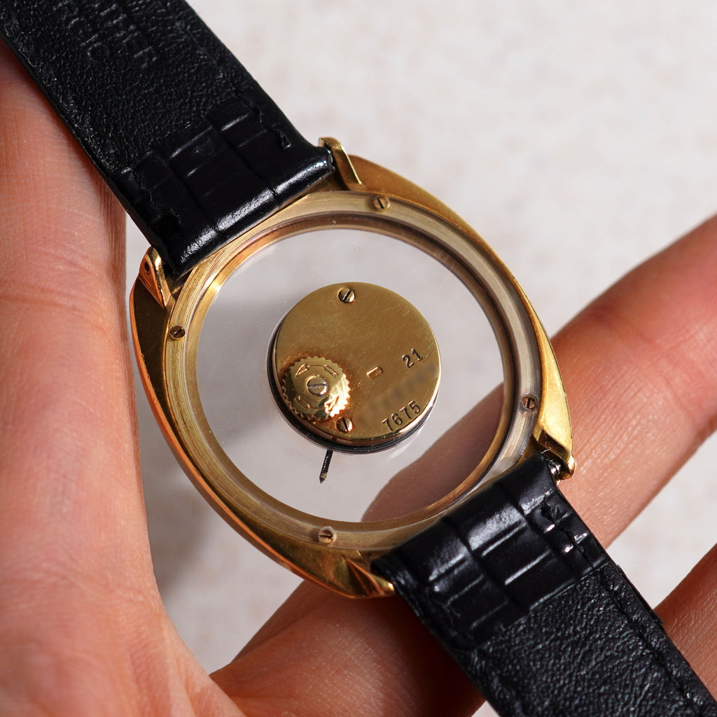 Jaeger-LeCoultre “Mystery” Dial, Ref. 7675, Yellow Gold