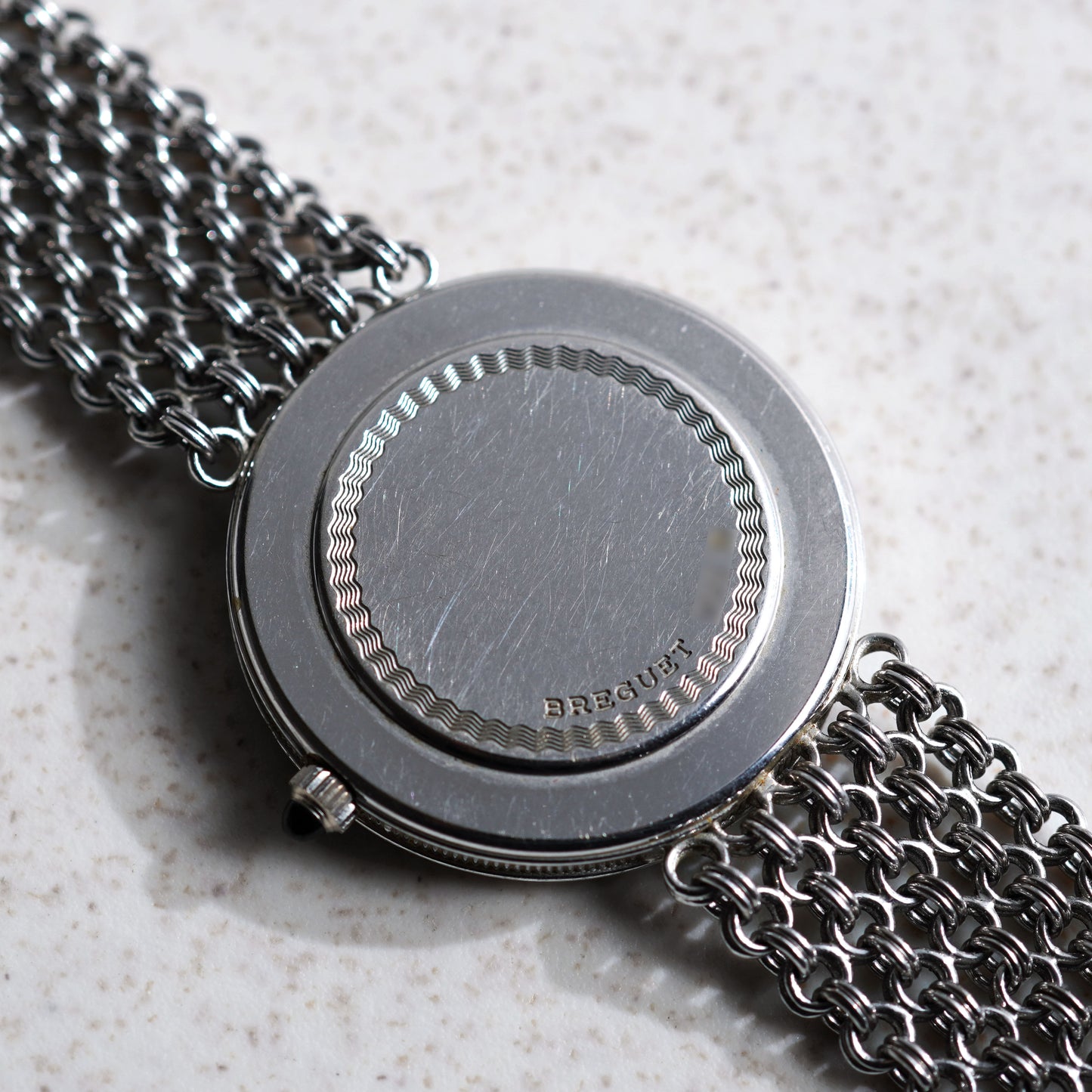 Breguet Classique Moonphase Bracelet Watch, White Gold