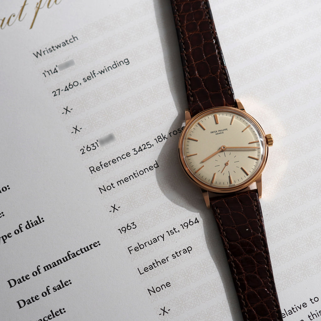 Patek Philippe Calatrava, Ref. 3425R, Rose Gold