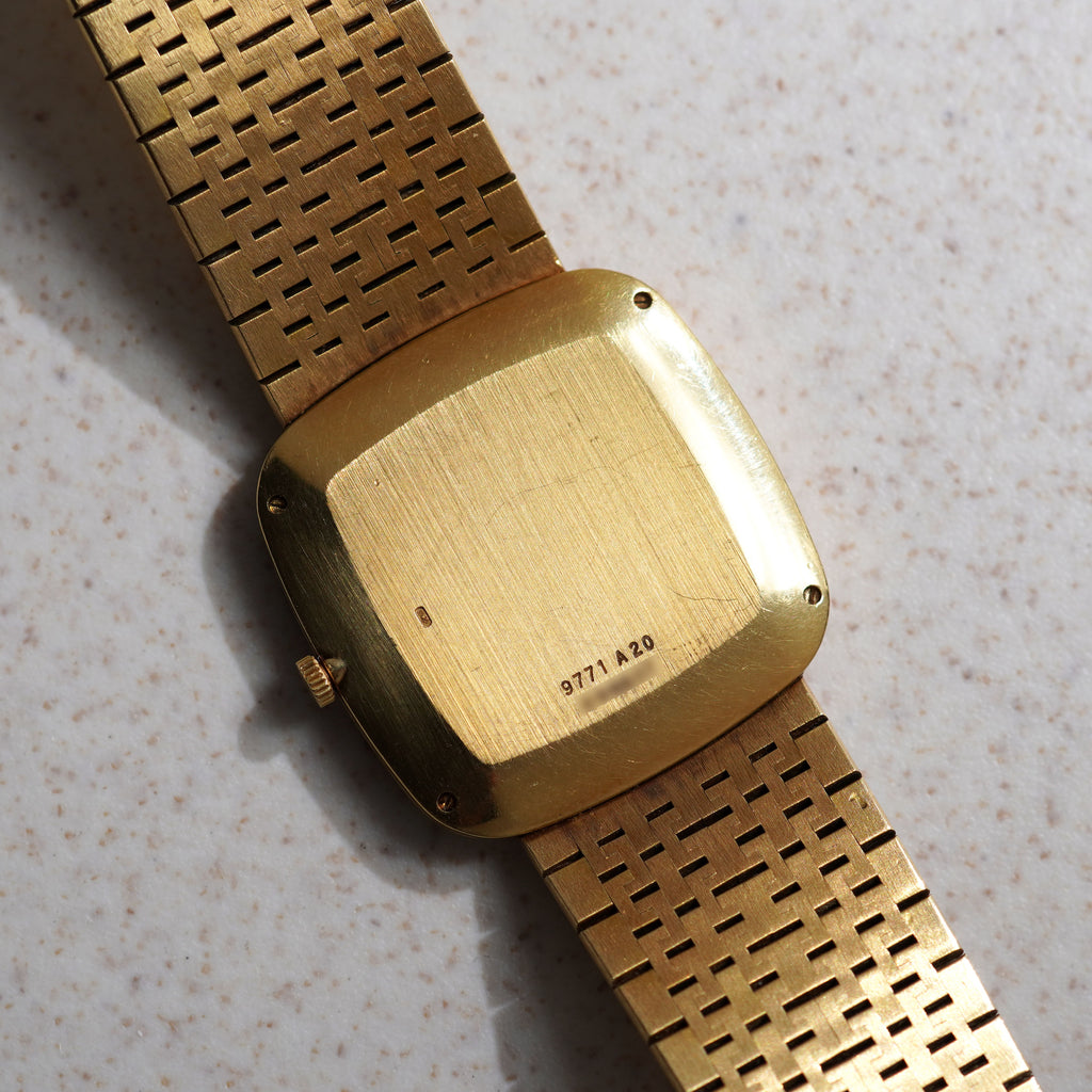 Piaget Ref. 9771 A20, Shell dial, Yellow Gold