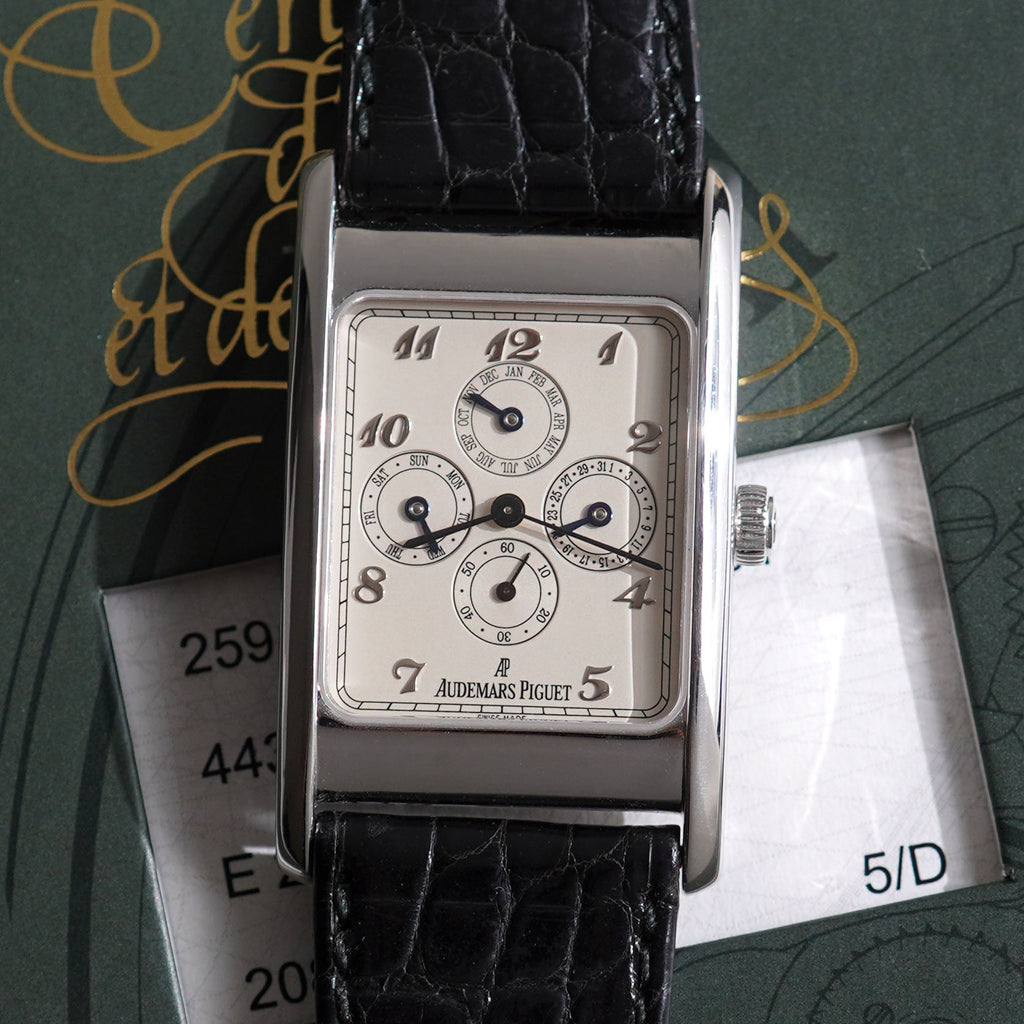 Audemars Piguet Edward Piguet Triple Calendar, Ref. 25910BC, White Gold