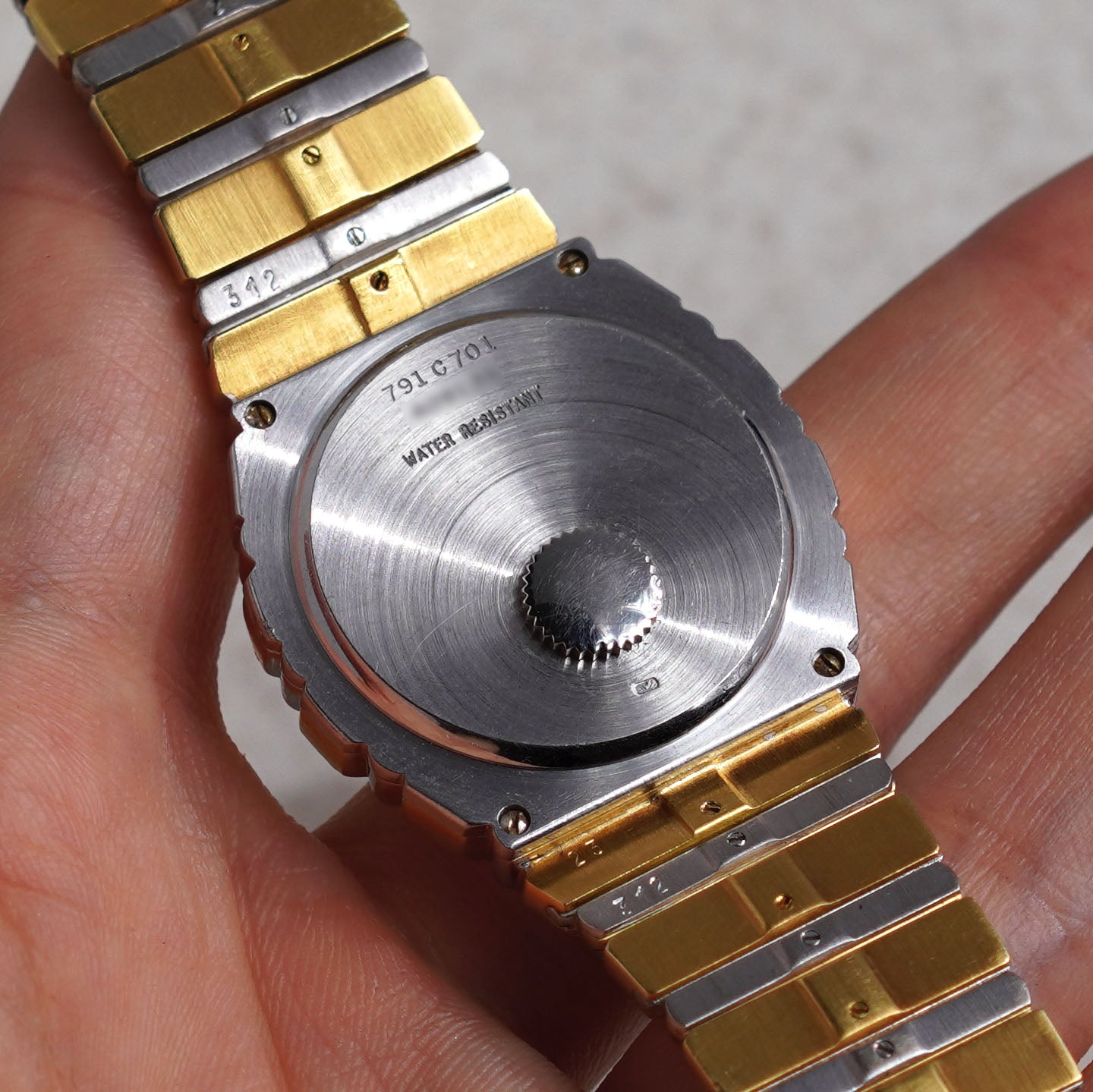 Piaget Polo, Two-tone with Opal Dial, Ref. 791C701, Yellow and White Gold