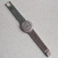 Audemars Piguet Oval-shaped Wristwatch, Diamond Bezel and Pavé Diamond Dial with Sapphires, White Gold