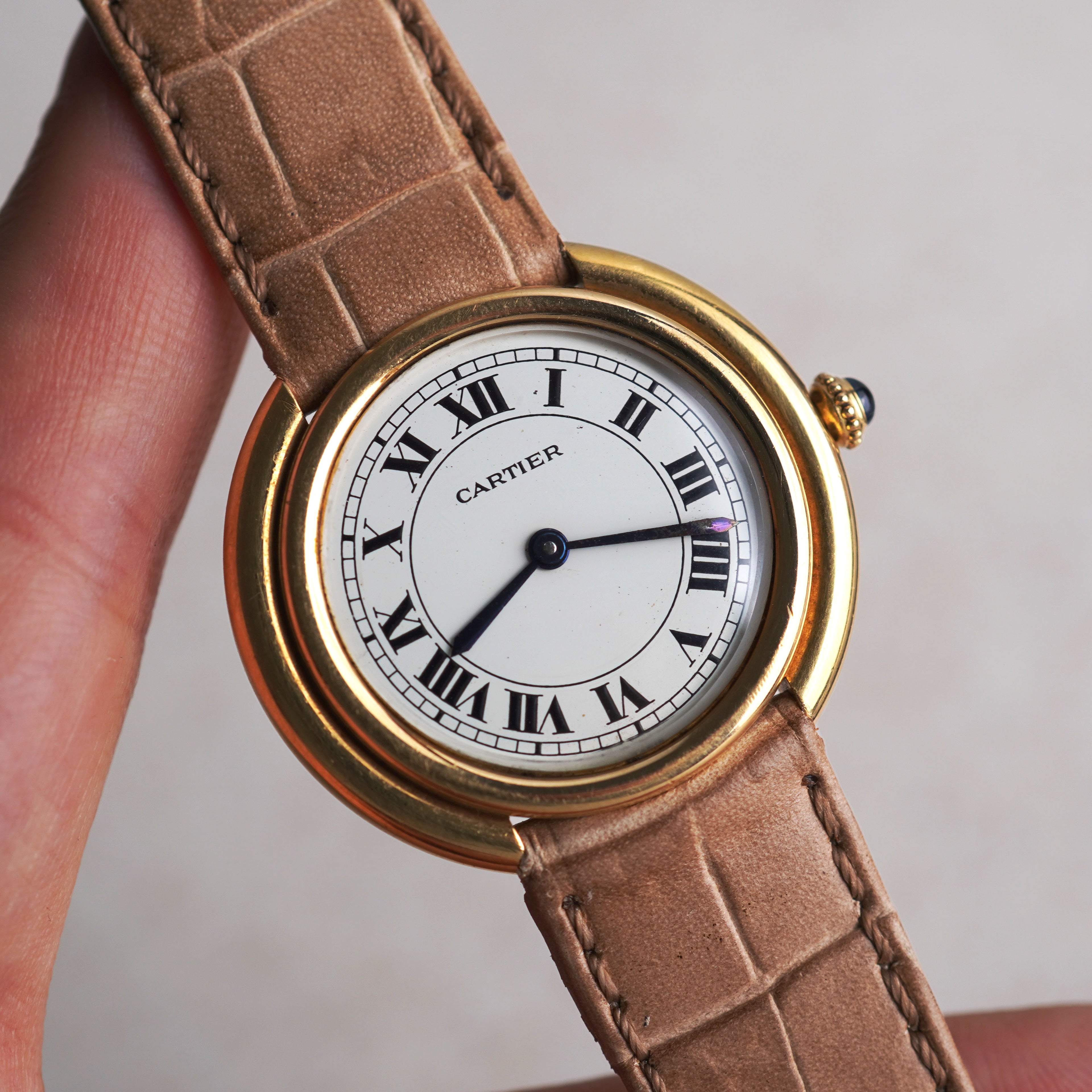 Cartier Paris Vendôme Jumbo Automatique, Ref. 17003, Yellow Gold