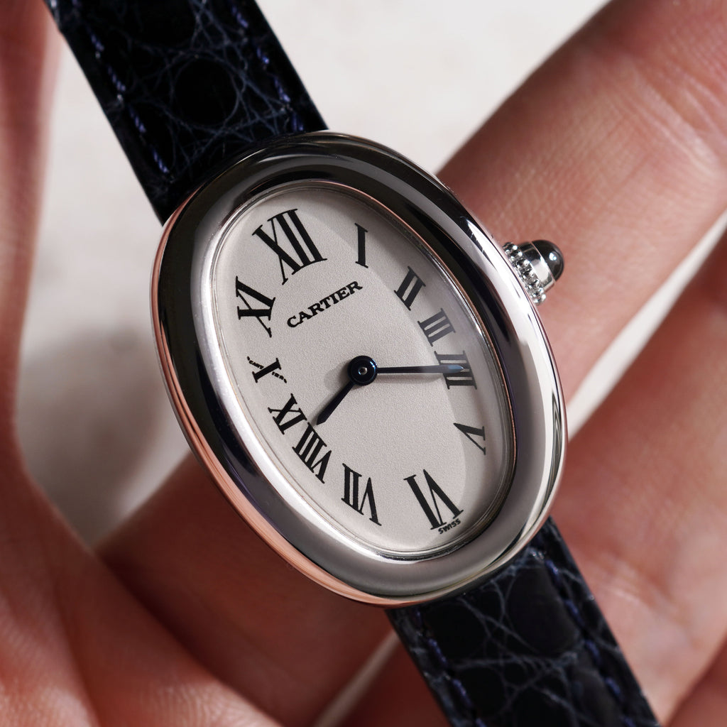 Cartier Baignoire, Ref. 1955, White Gold