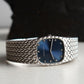 Audemars Piguet Cobra, Blue Dial with Diamond Indices and Hands, White Gold