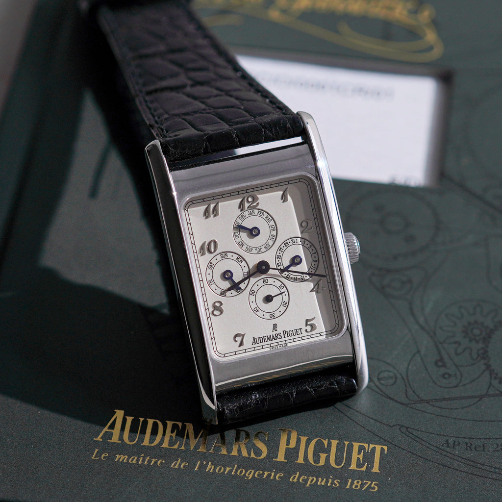 Audemars Piguet Edward Piguet Triple Calendar, Ref. 25910BC, White Gold