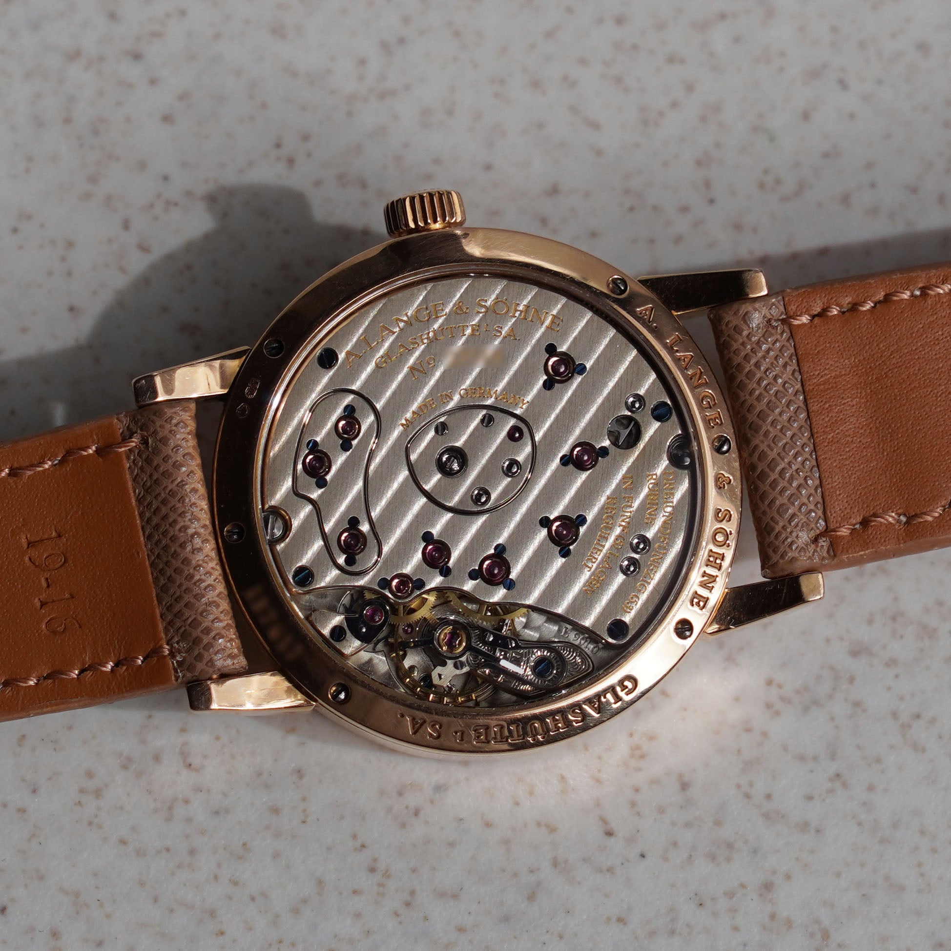 A. Lange & Söhne First Generation Little Lange 1, Ref. 111.031, Pink Gold