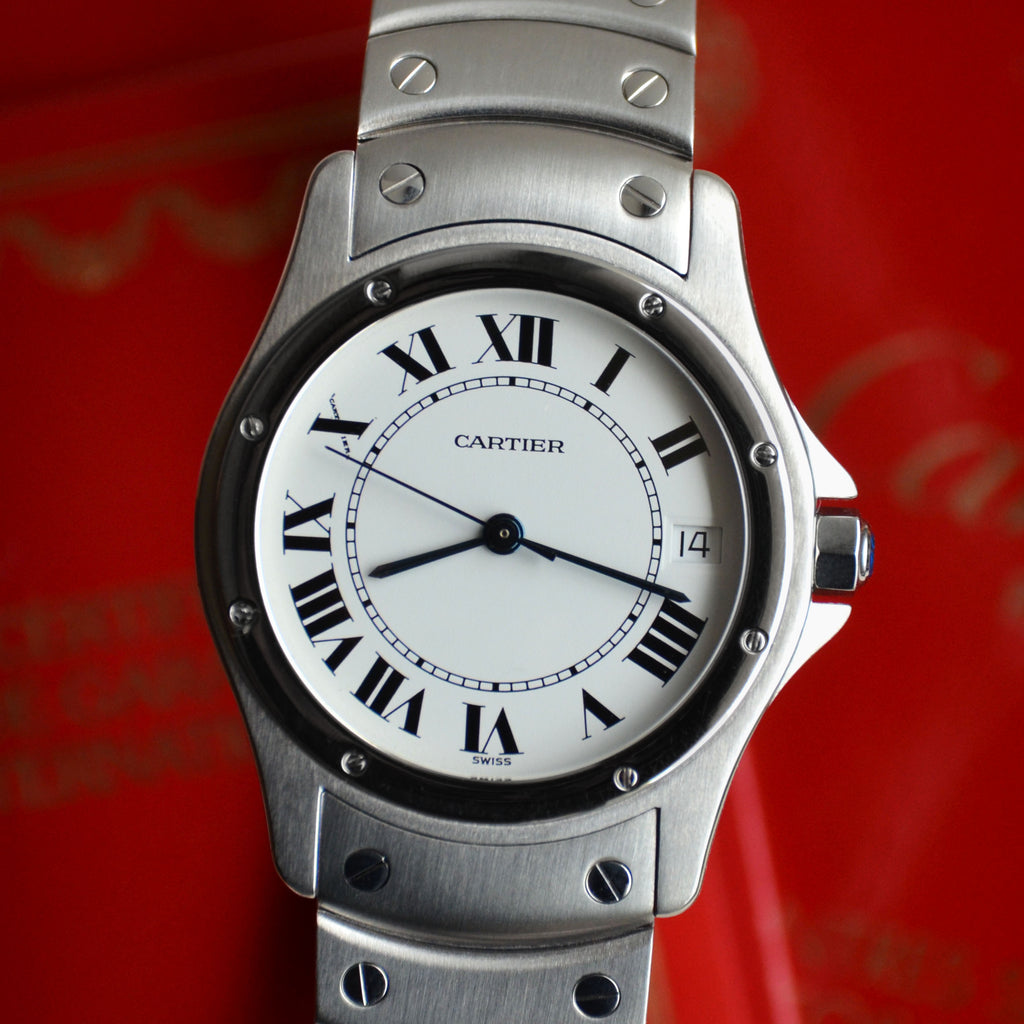 Cartier Santos Ronde, Ref. 19201, Steel