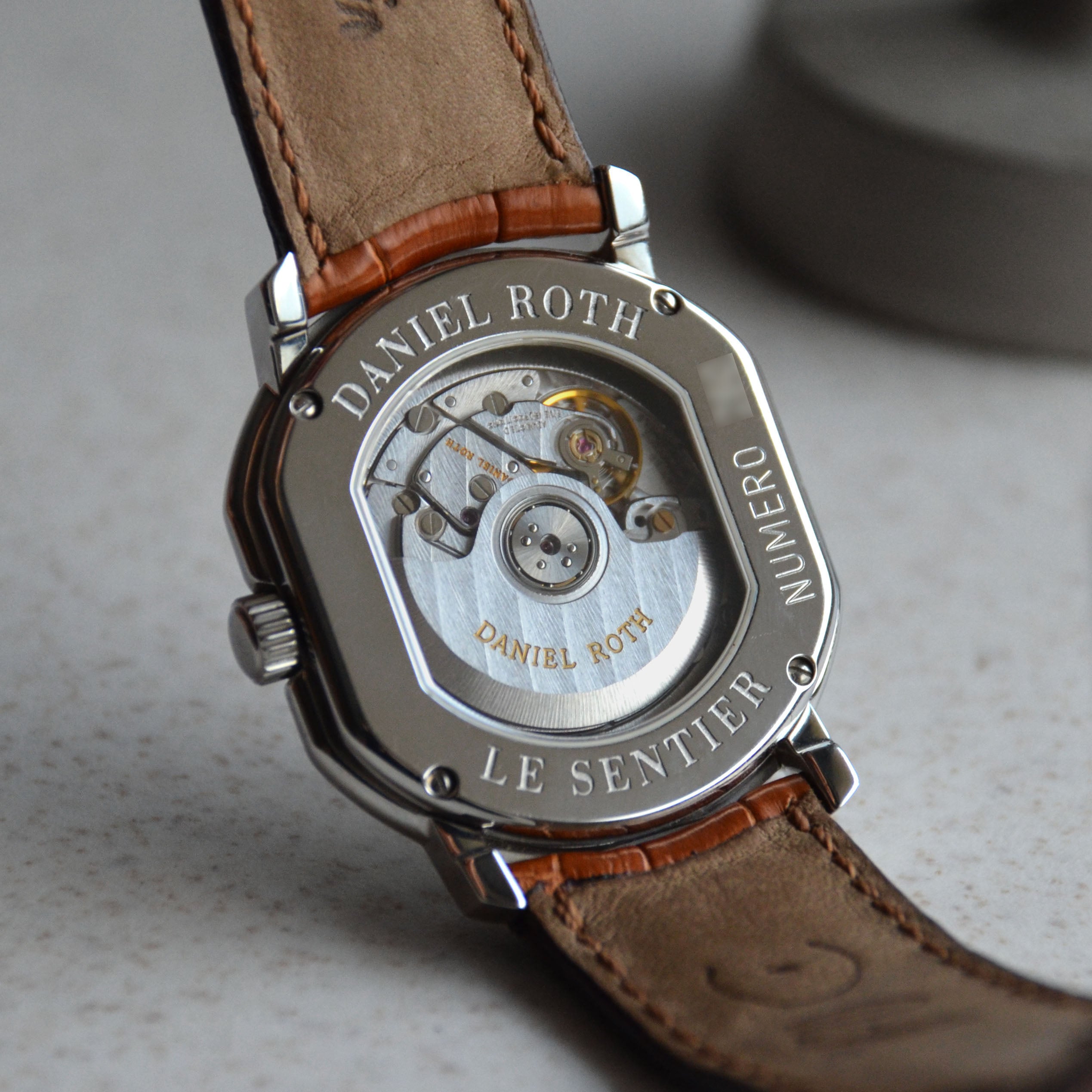 Daniel Roth Le Sentier Salmon Dial, Ref. T157, Steel