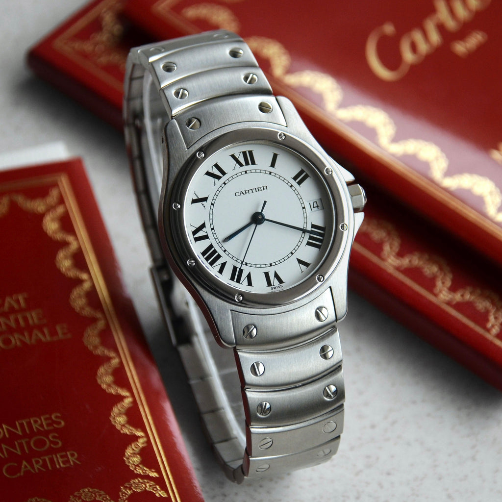 Cartier Santos Ronde, Ref. 19201, Steel