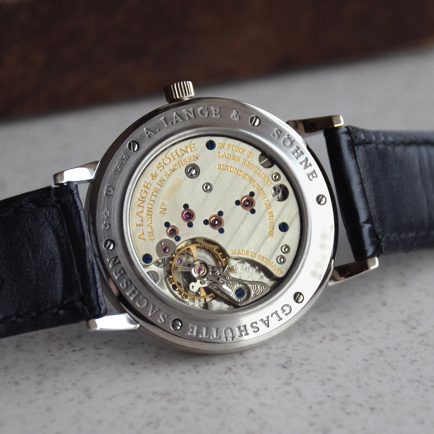 A. Lange & Sohne 1815 First Generation, Platinum