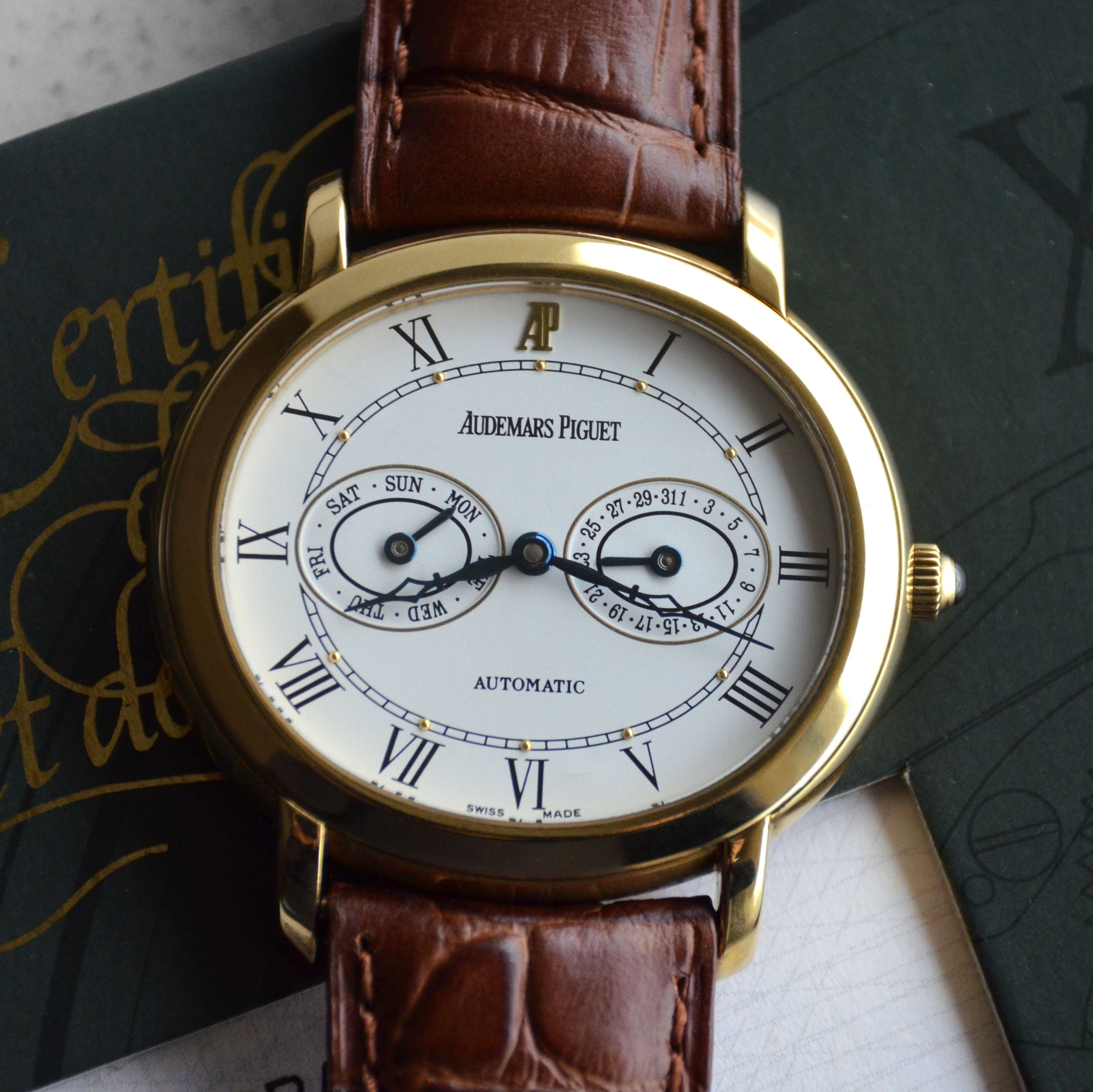 Audemars Piguet Millenary Day Date Yellow Gold