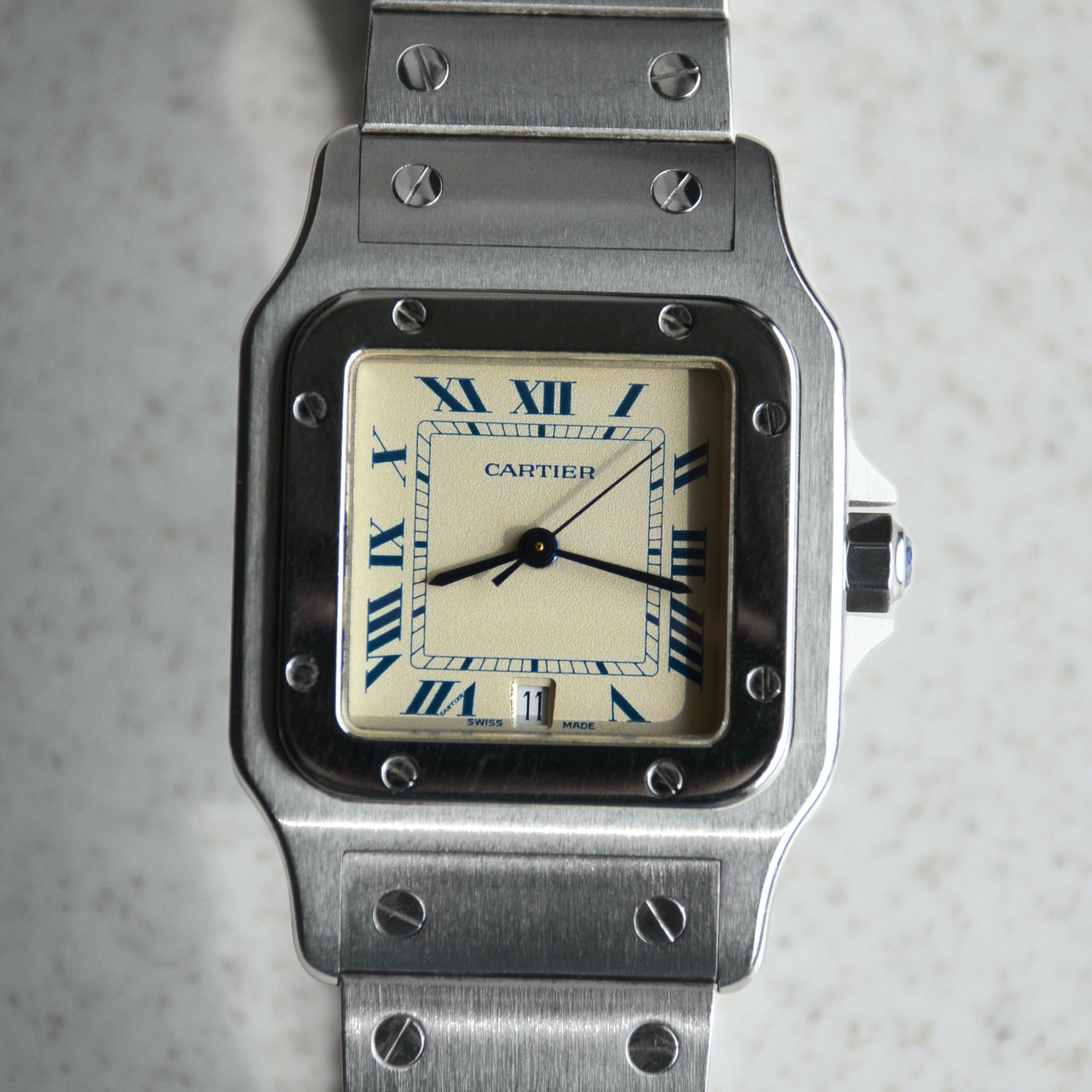 Cartier Santos Galbee, Ref. 987901, Steel