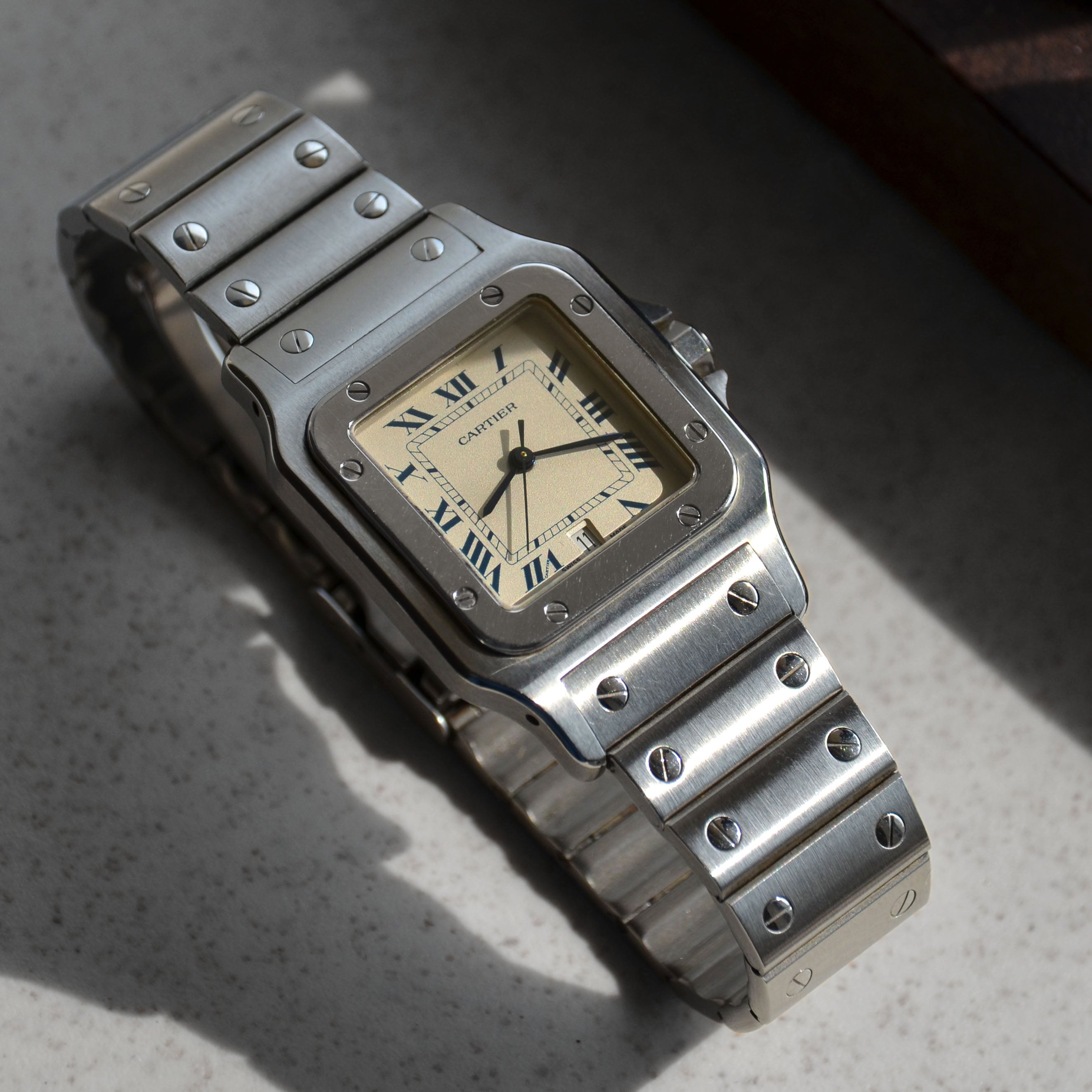 Cartier Santos Galbee, Ref. 987901, Steel