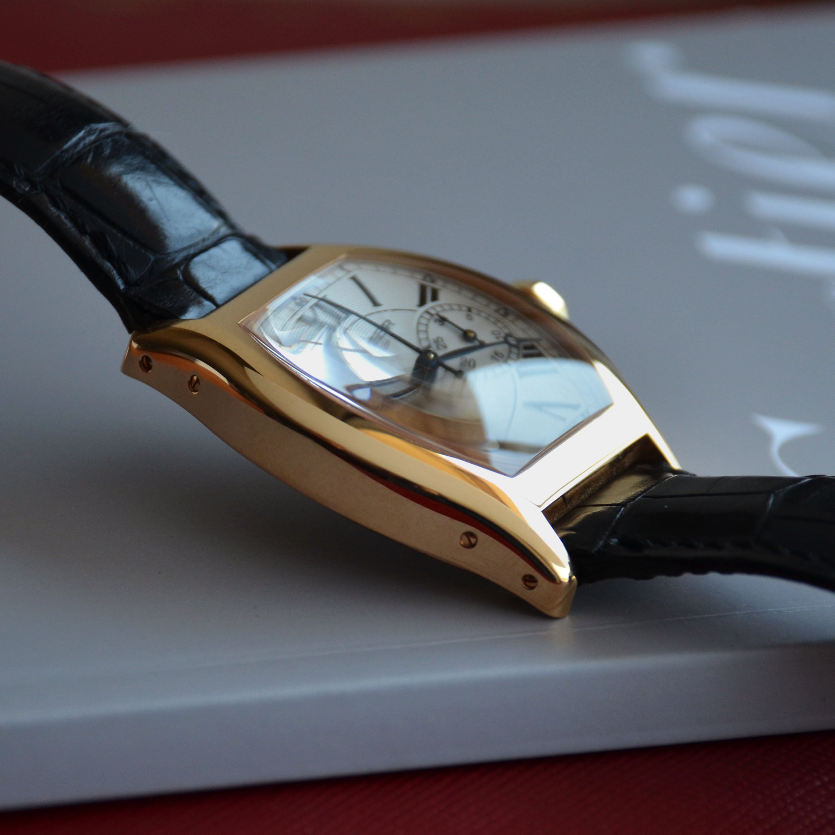 Cartier CPCP Tortue Monopoussoir, Ref. 2661, Pink Gold