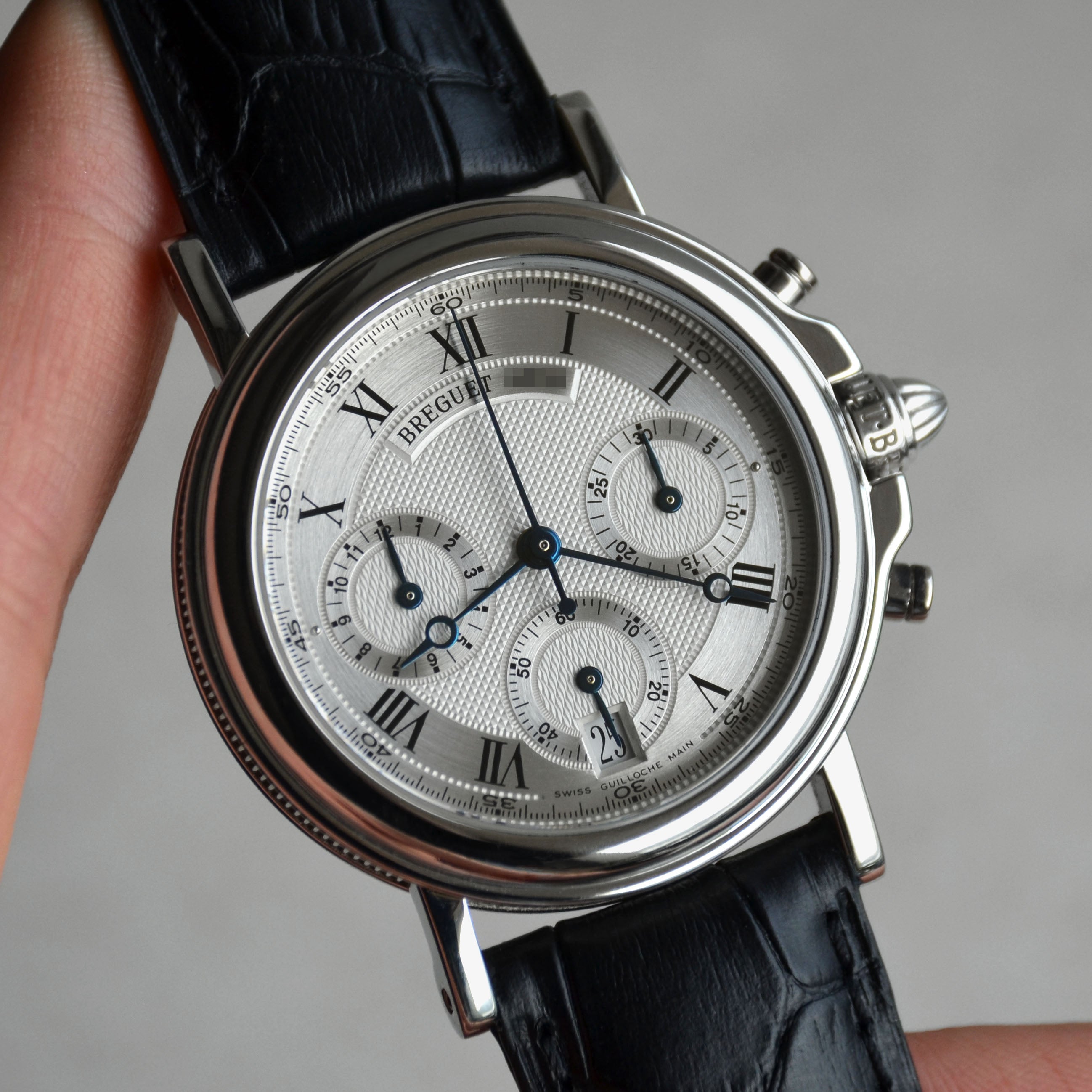 Breguet La Marine Chronograph Ref. 3460 PT Platinum SWISS HOURS