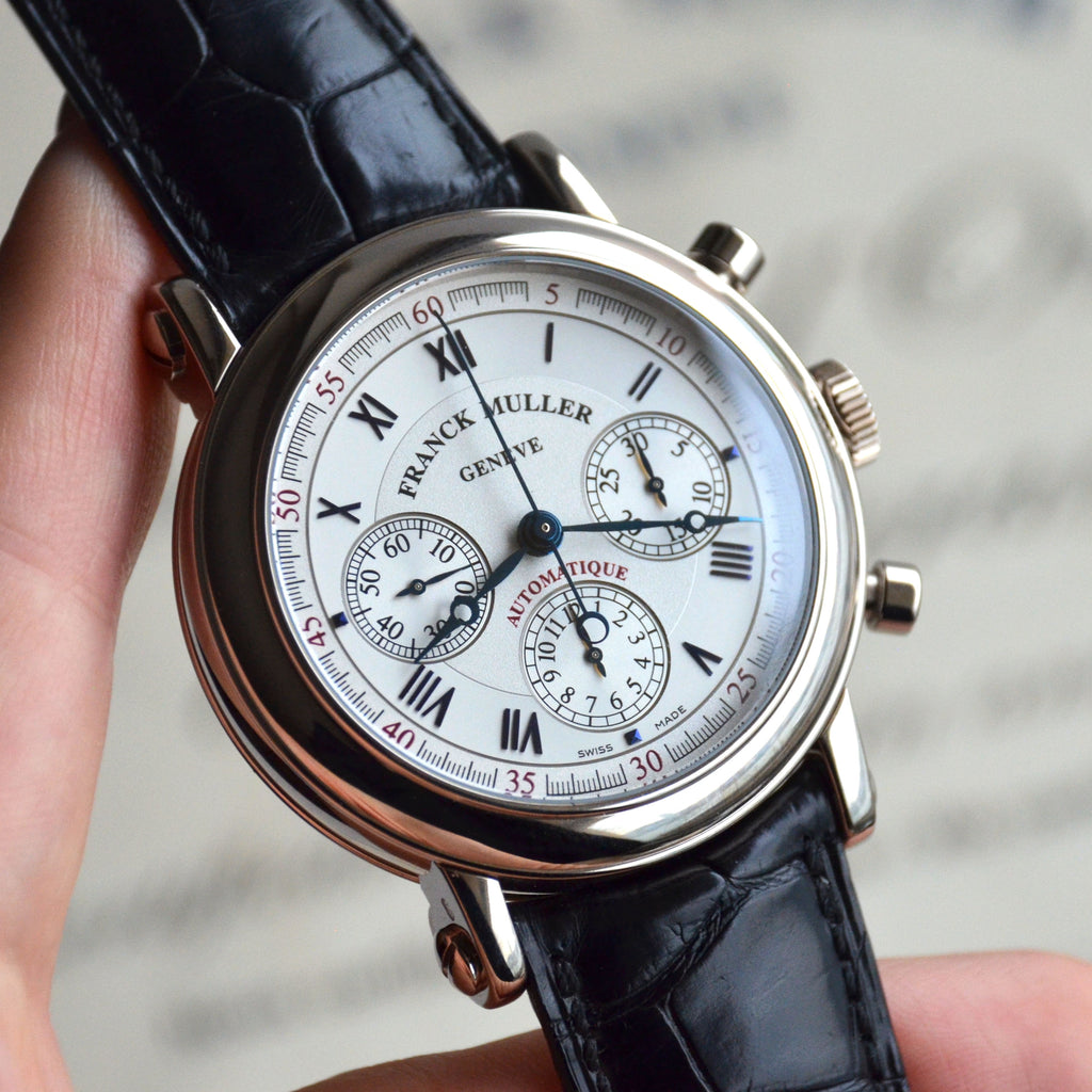 Franck Muller Double Face Chronograph, Ref. 7008 CC DF, White Gold