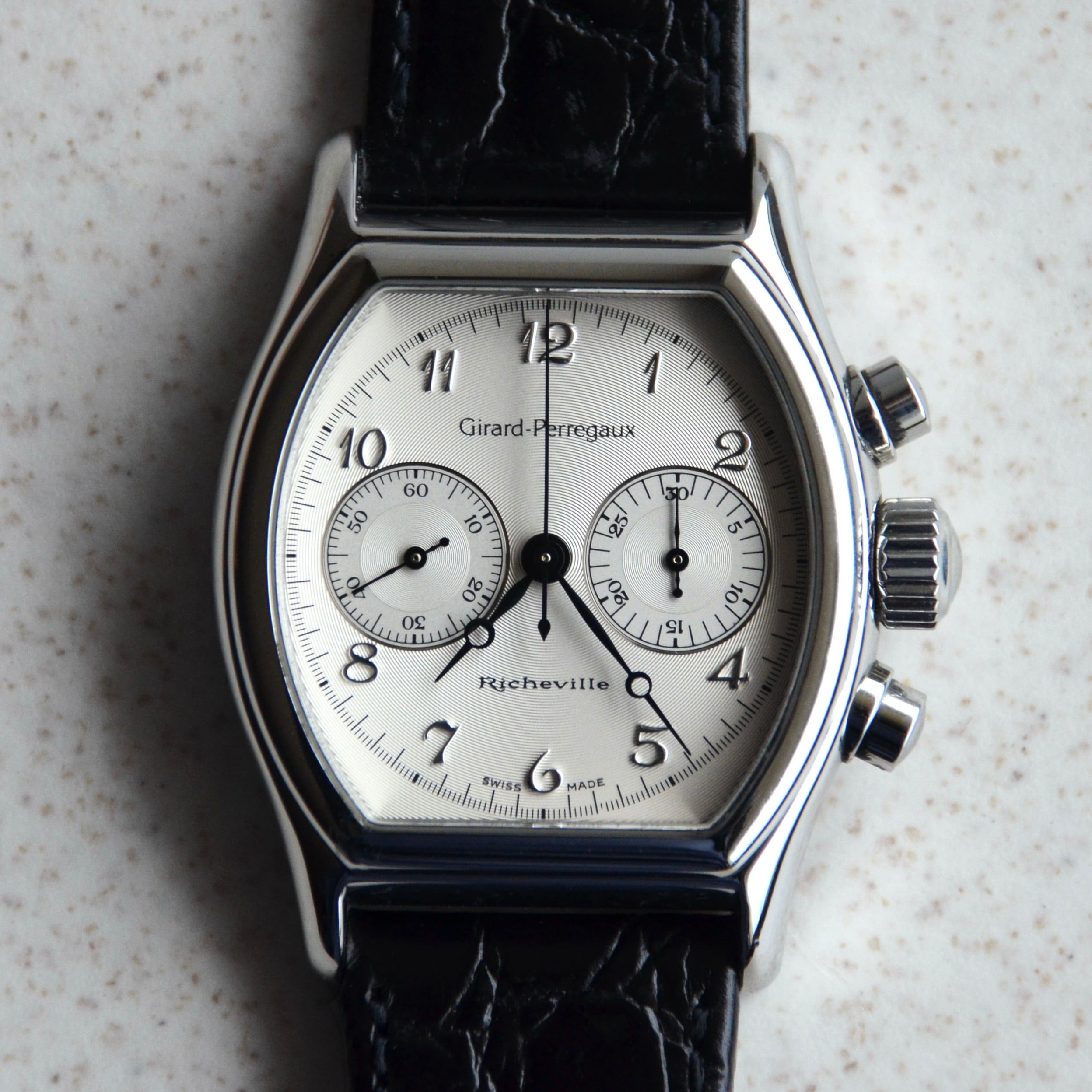 Girard-Perregaux Richeville Chronograph, Ref. 2710, Steel