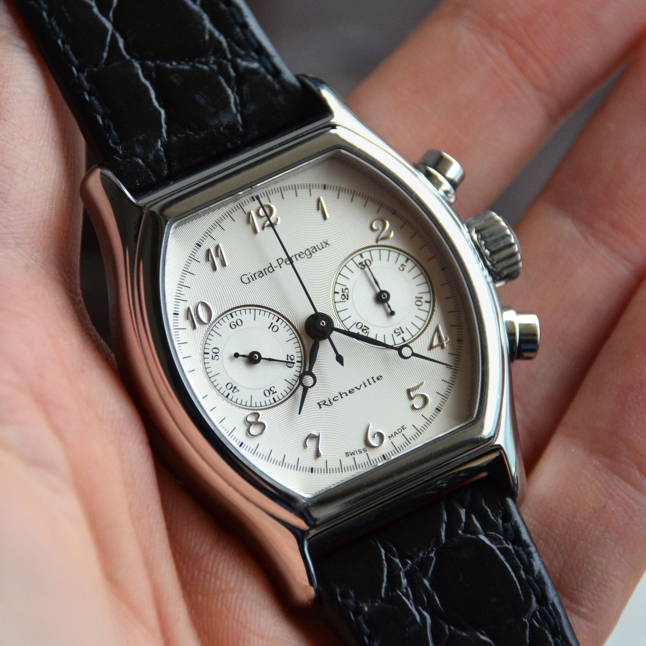 Girard-Perregaux Richeville Chronograph, Ref. 2710, Steel