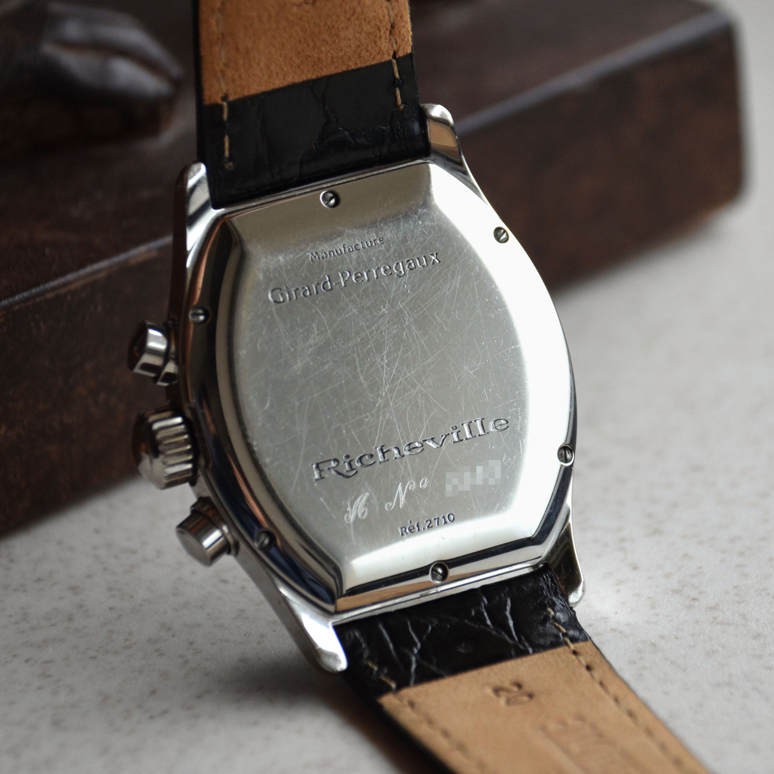 Girard-Perregaux Richeville Chronograph, Ref. 2710, Steel
