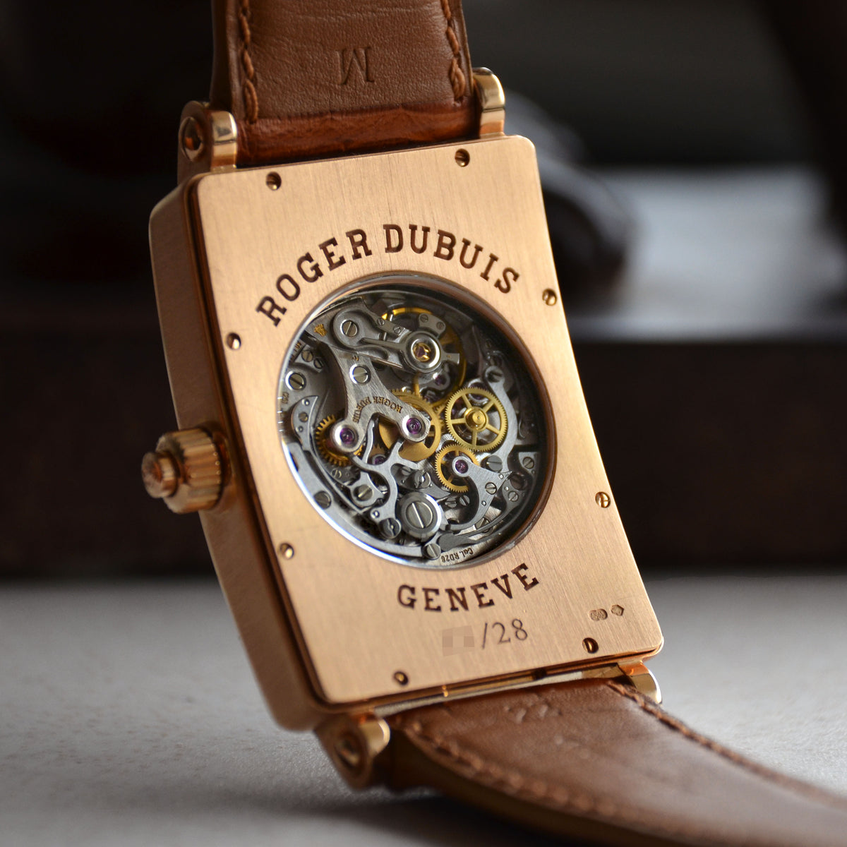 Roger Dubuis Much More Monopusher, Ref. M32.28.5, Pink Gold