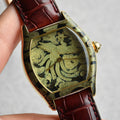 Cartier Tortue Cloisonné Enamel Dial and Case Phoenix, Ref. 2496, Pink Gold