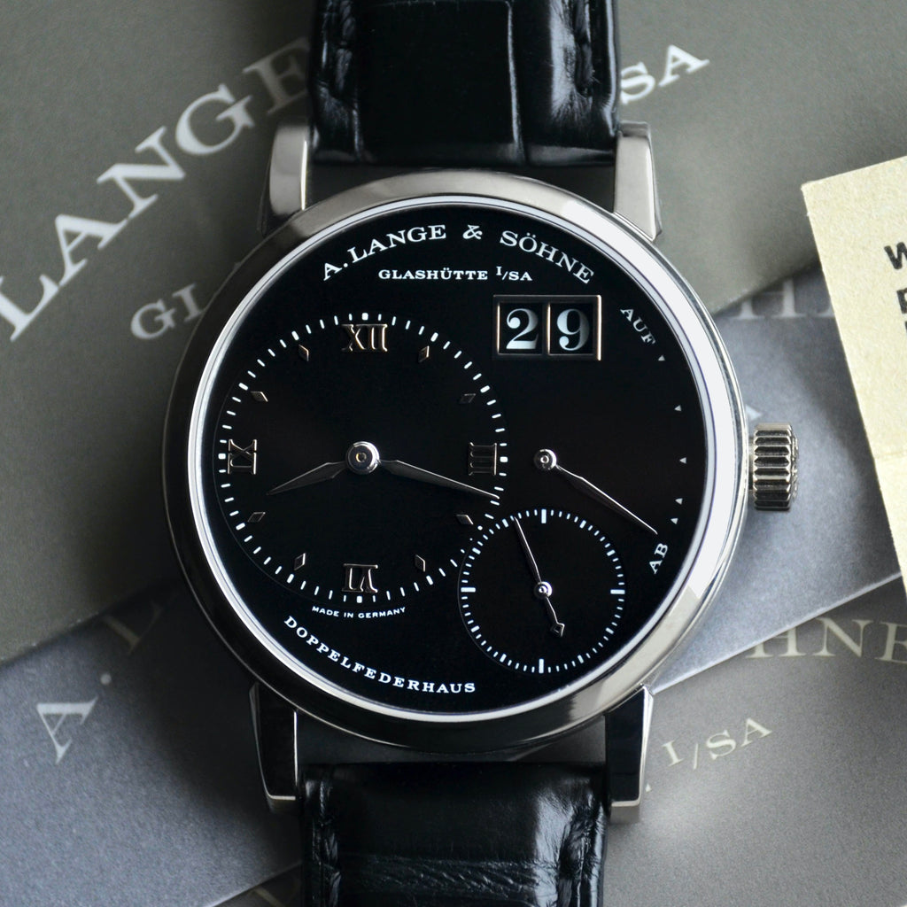 A. Lange & Sohne Little Lange "Darth", Ref. 111.025, Platinum