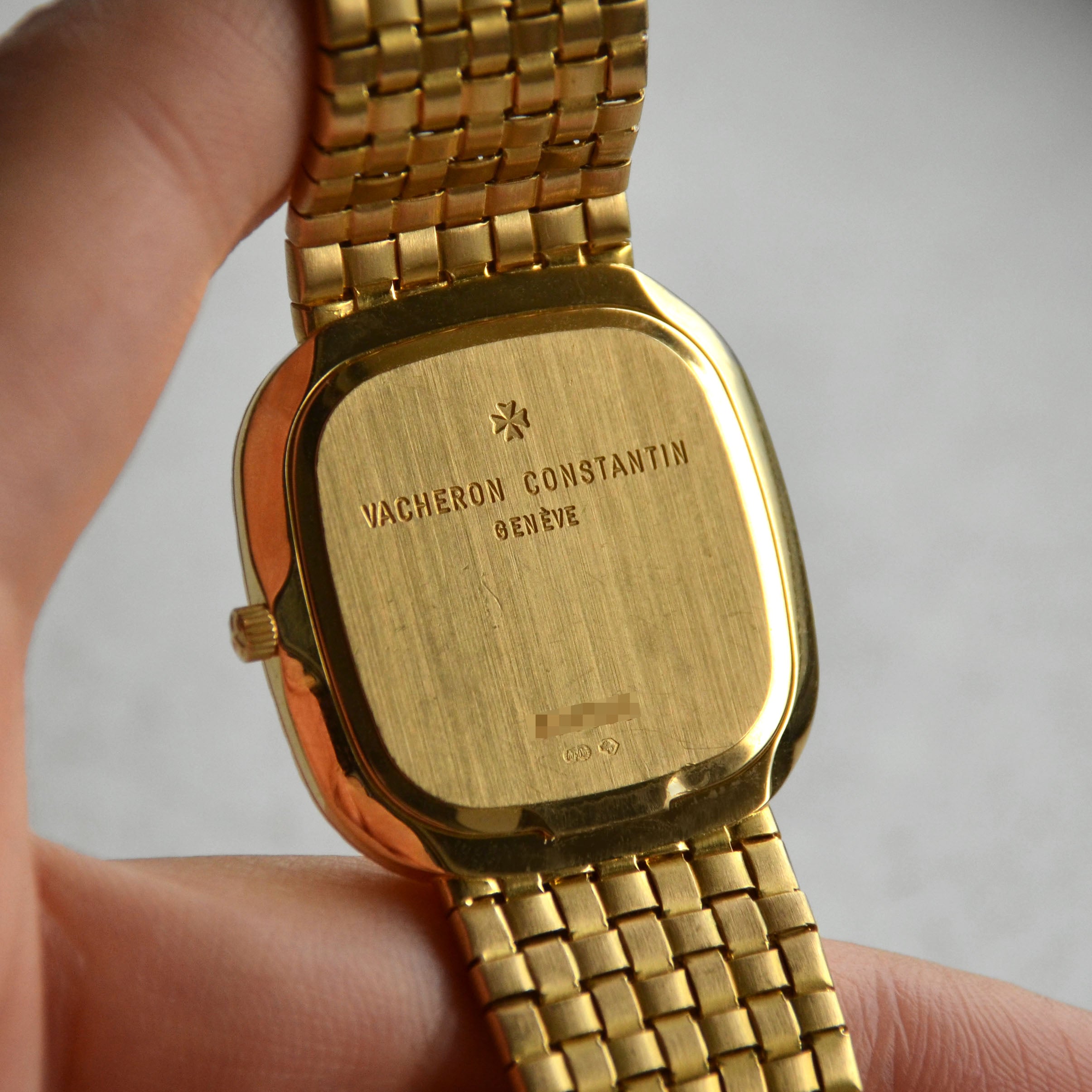 Vacheron Constantin Mesh Doll Bracelet Wristwatch, Ref. 33095, Yellow Gold
