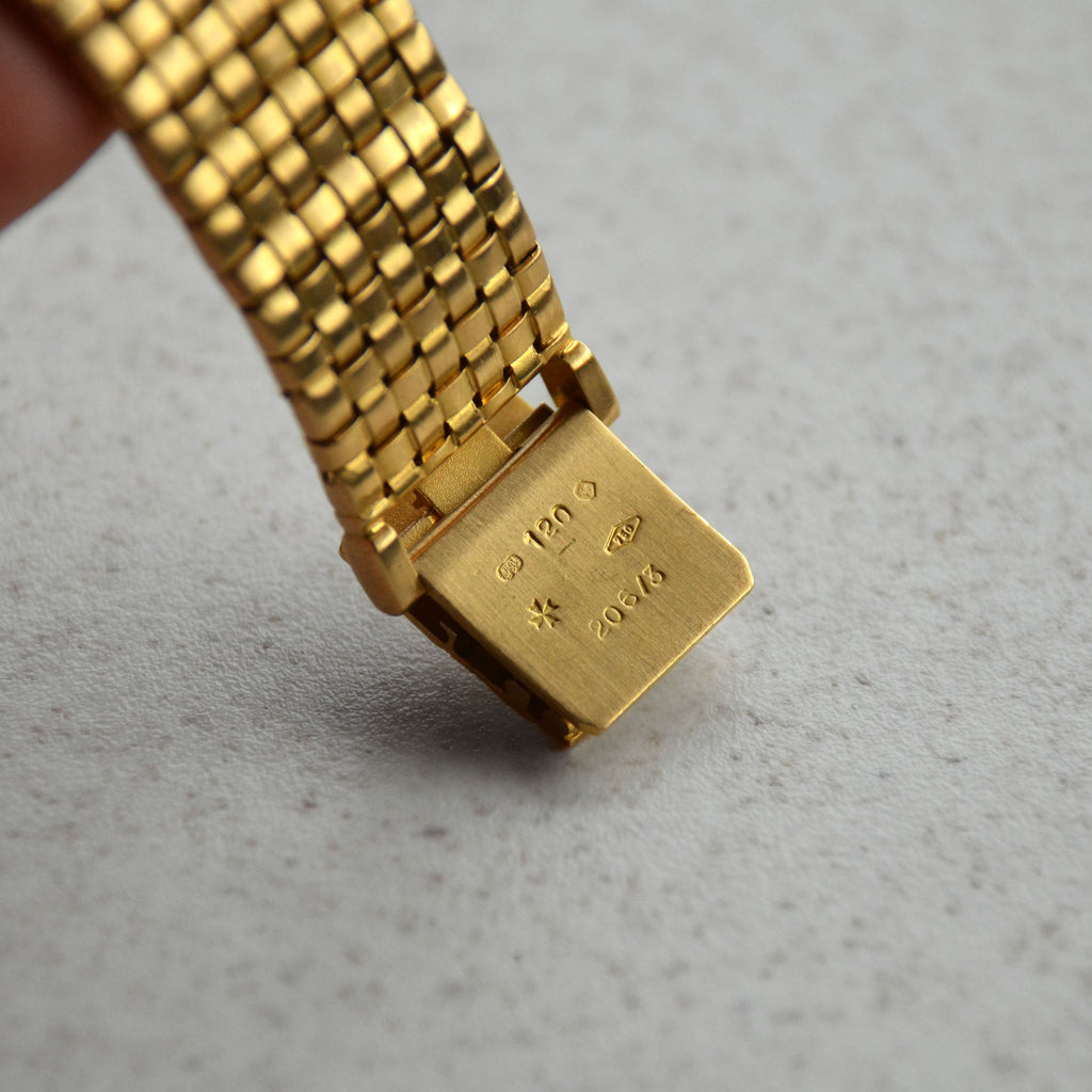 Vacheron Constantin Mesh Doll Bracelet Wristwatch, Ref. 33095, Yellow Gold