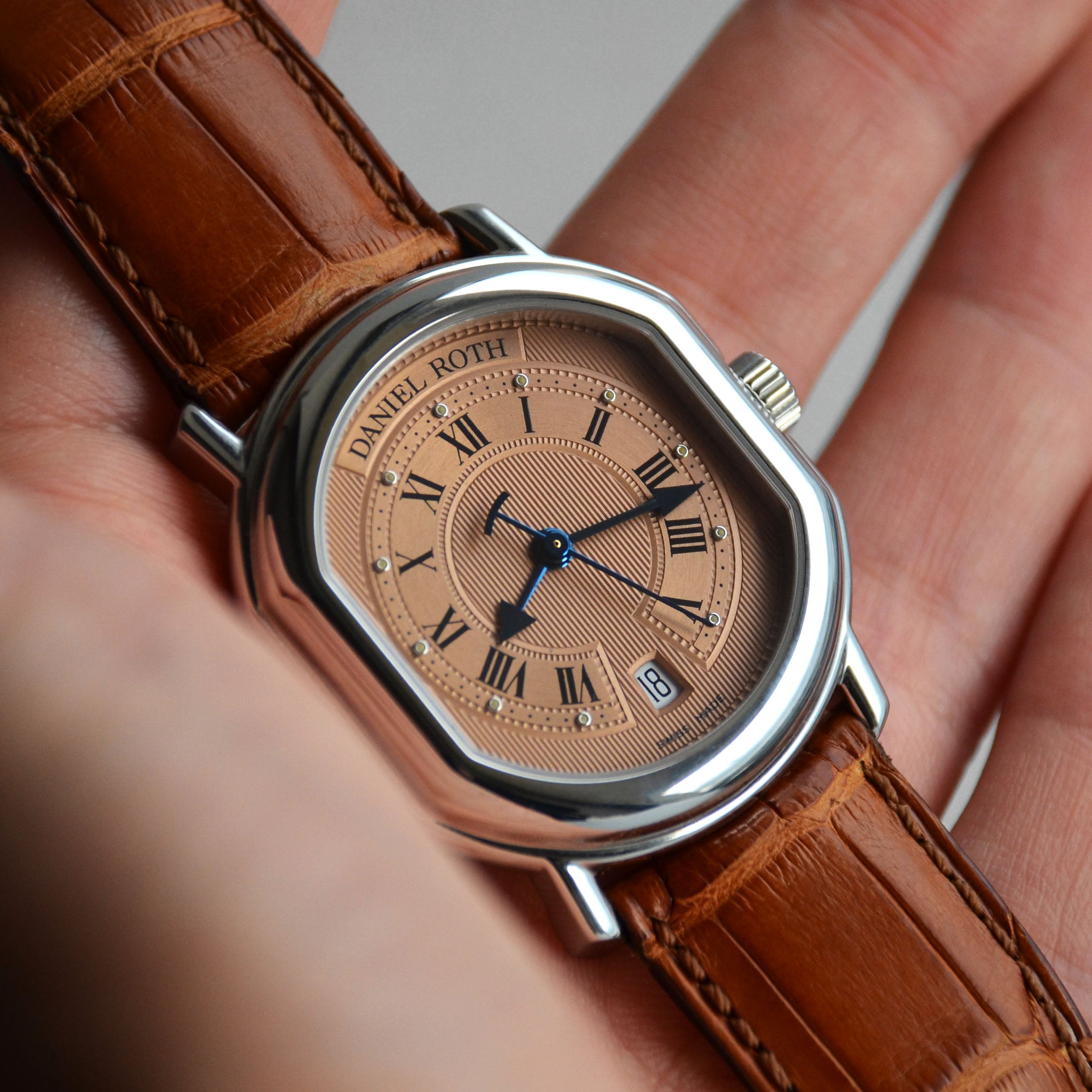 Daniel Roth Le Sentier Salmon Dial, Ref. T157, Steel
