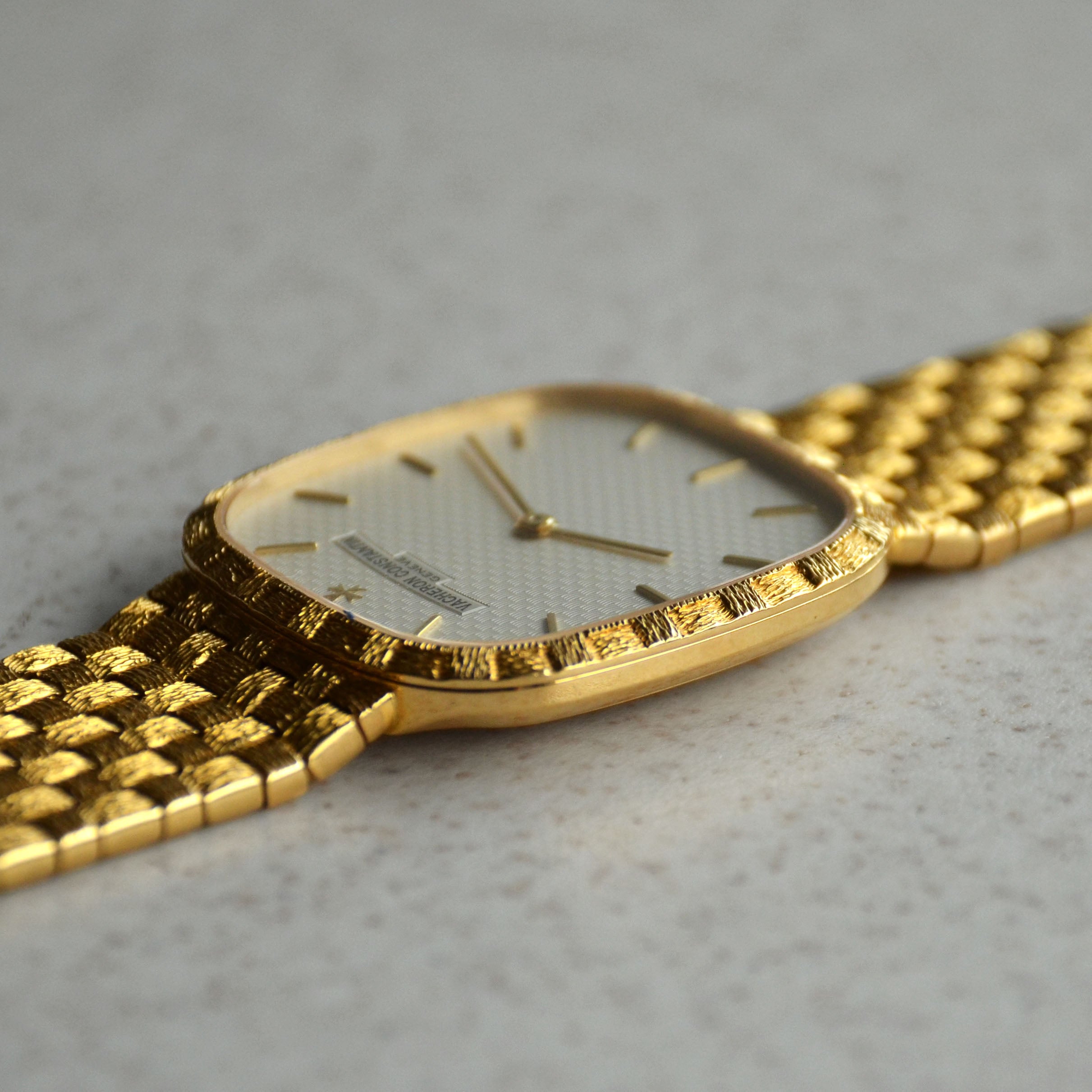 Vacheron Constantin Mesh Doll Bracelet Wristwatch, Ref. 33095, Yellow Gold